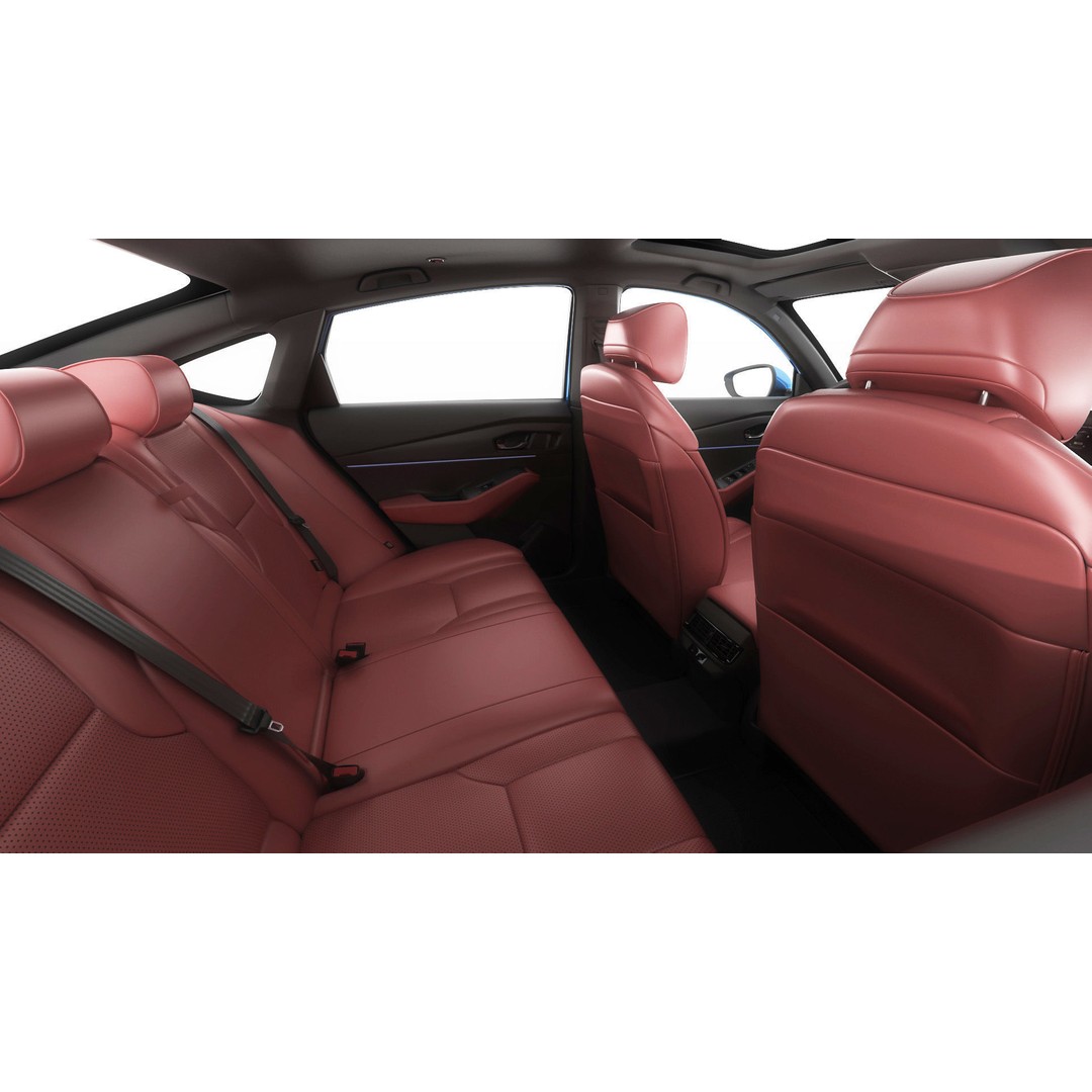 Honda Accord 2023 3D Model – Detailed Sedan with Rigged Interior, FBX, OBJ, Blender - View 25