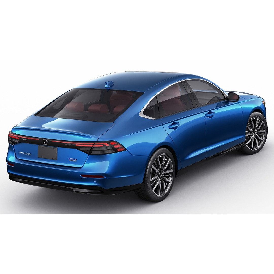Honda Accord 2023 3D Model – Detailed Sedan with Rigged Interior, FBX, OBJ, Blender - View 5