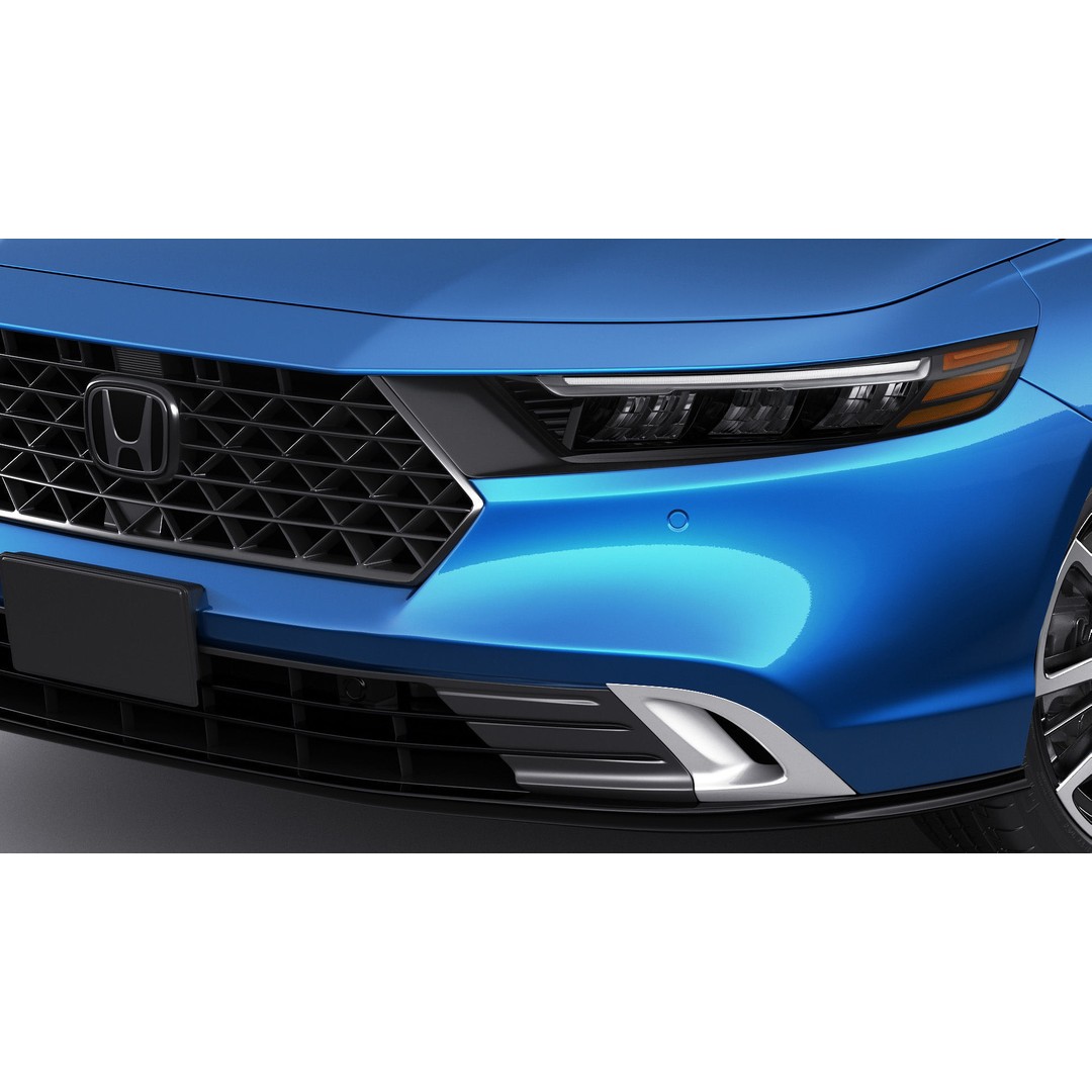 Honda Accord 2023 3D Model – Detailed Sedan with Rigged Interior, FBX, OBJ, Blender - View 9