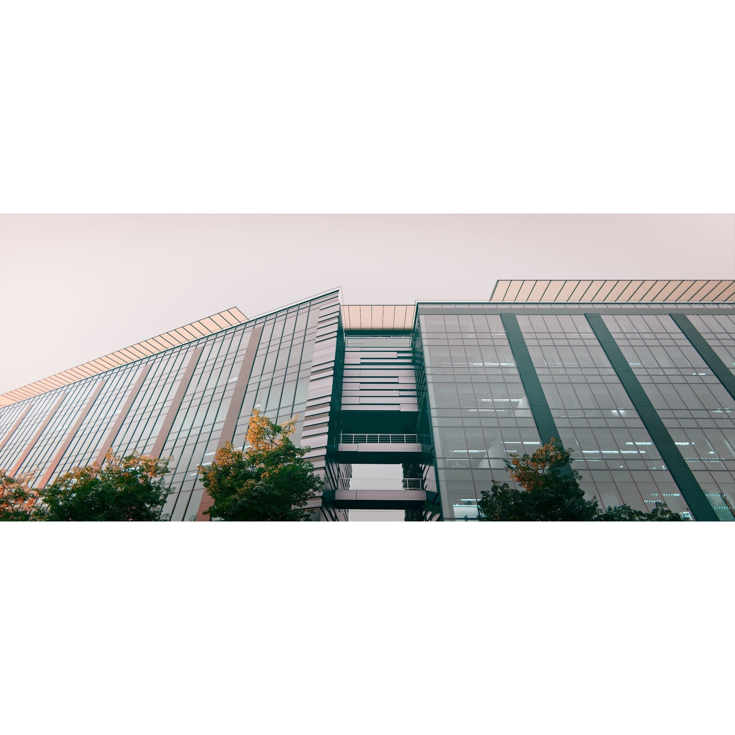 Glass Office Building - Day and Night 3D Model - View 7