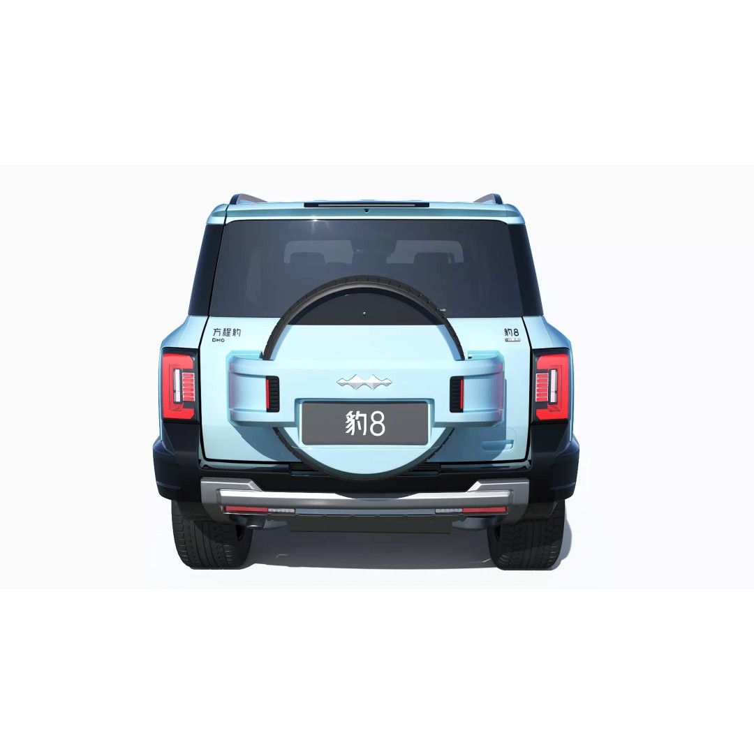 2026 BYD Denza B8 3D Model – High Poly SUV, Game Ready, FBX, OBJ - View 13