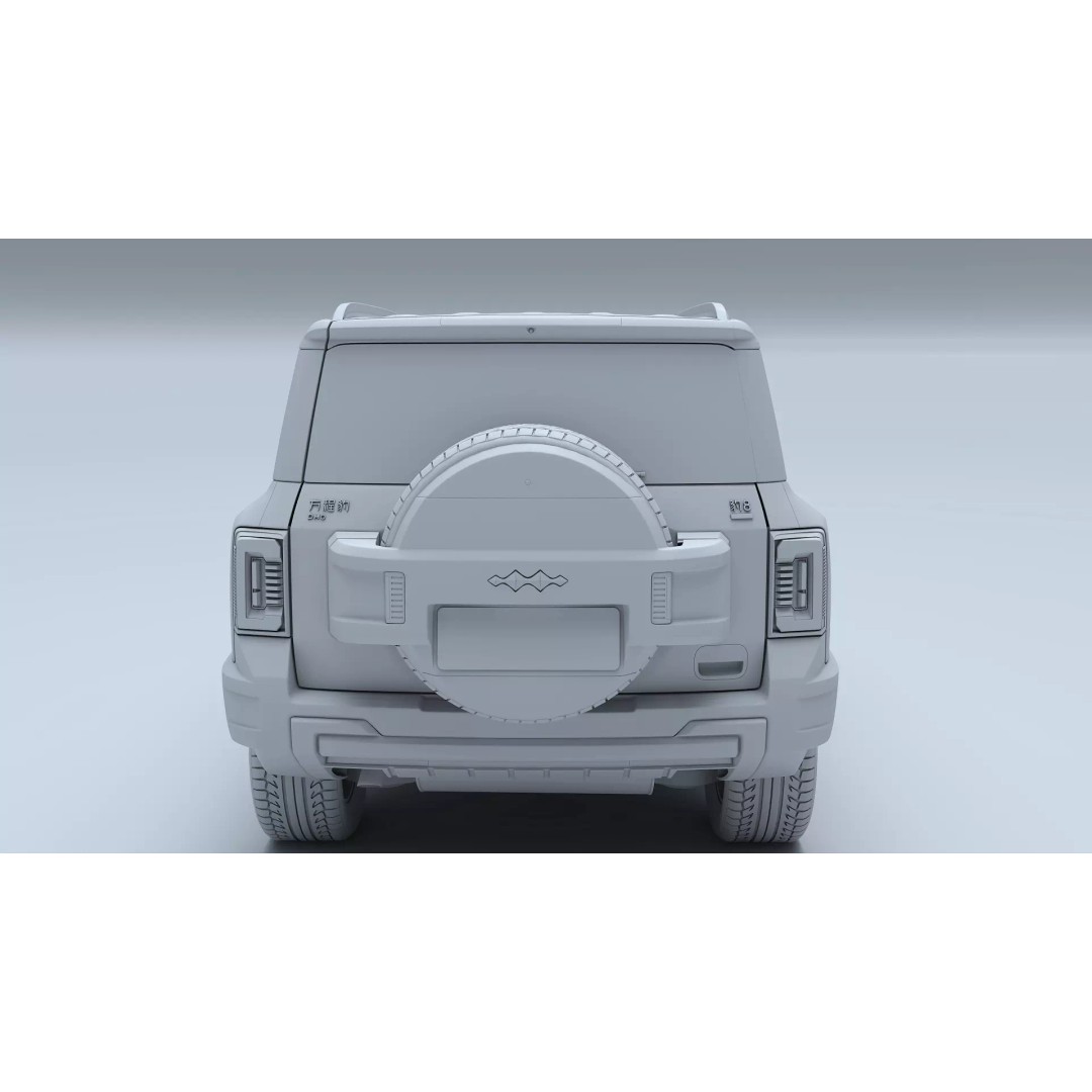 2026 BYD Denza B8 3D Model – High Poly SUV, Game Ready, FBX, OBJ - View 22