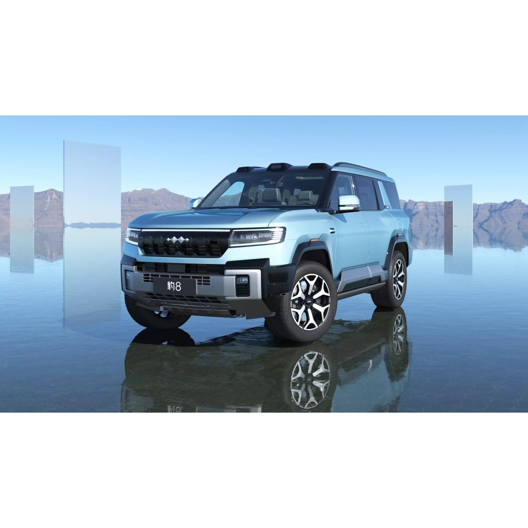 2026 BYD Denza B8 3D Model – High Poly SUV, Game Ready, FBX, OBJ - View 3