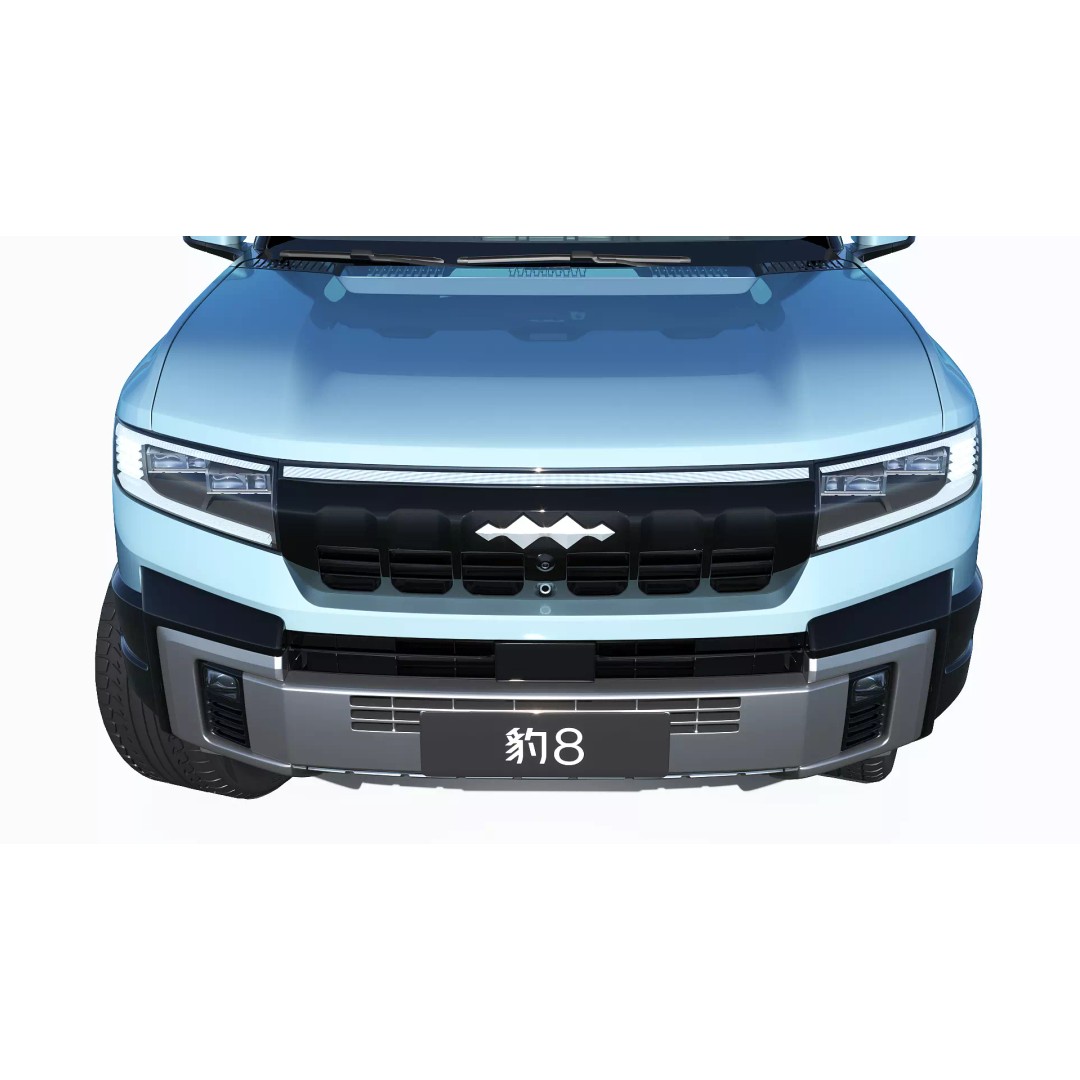 2026 BYD Denza B8 3D Model – High Poly SUV, Game Ready, FBX, OBJ - View 7