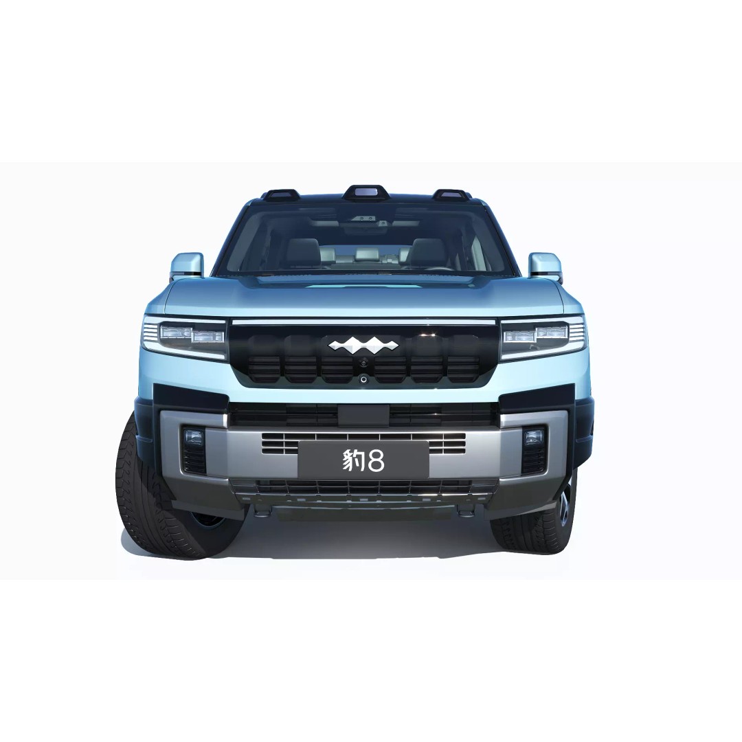 2026 BYD Denza B8 3D Model – High Poly SUV, Game Ready, FBX, OBJ - View 8