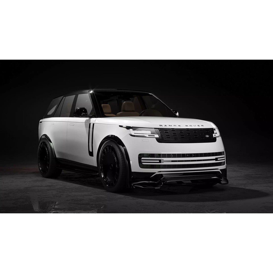 Range Rover 2024 3D Model – Low Poly Game Asset, FBX, OBJ, Blender - View 2