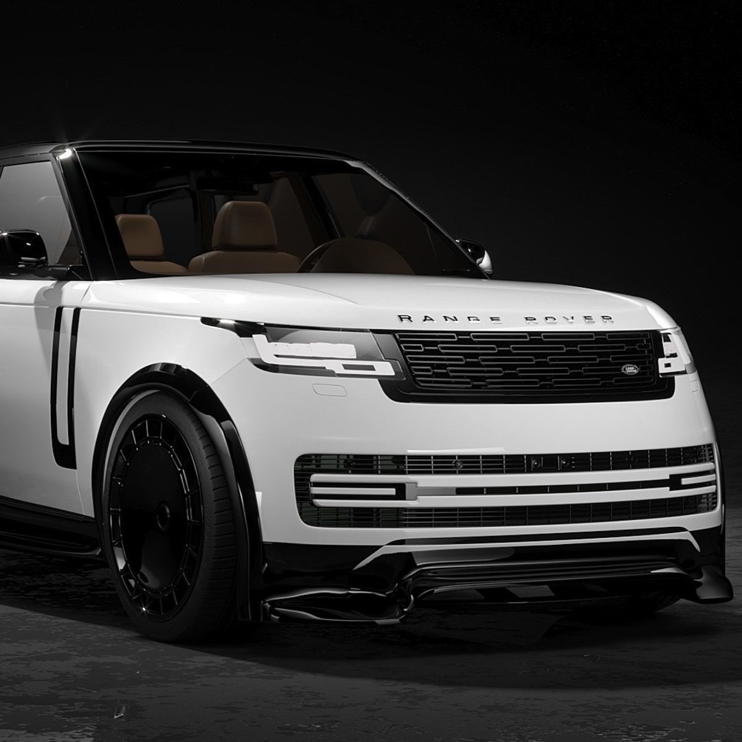 Range Rover 2024 3D Model – Low Poly Game Asset, FBX, OBJ, Blender - View 6