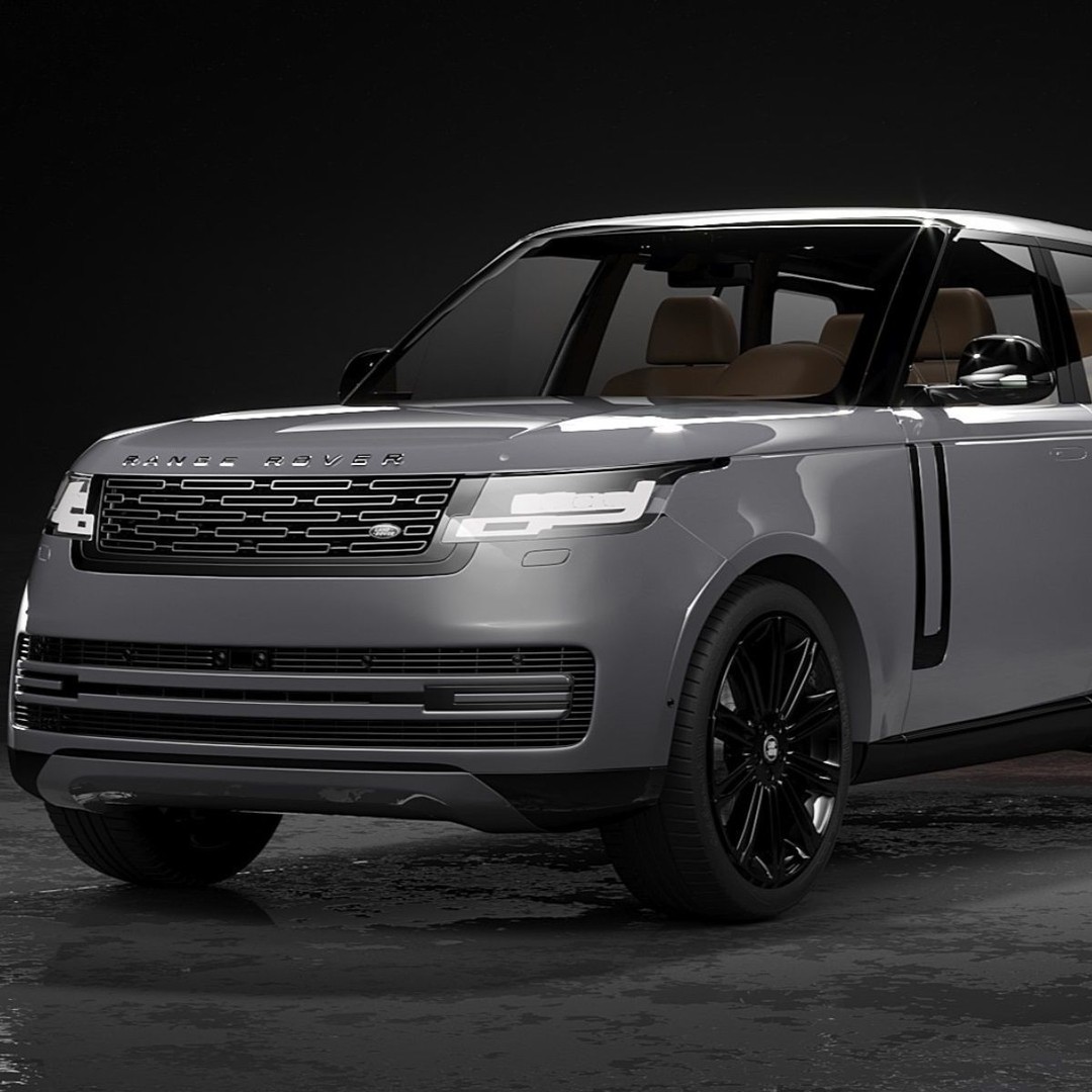 Range Rover 2024 3D Model – Low Poly Game Asset, FBX, OBJ, Blender - View 7