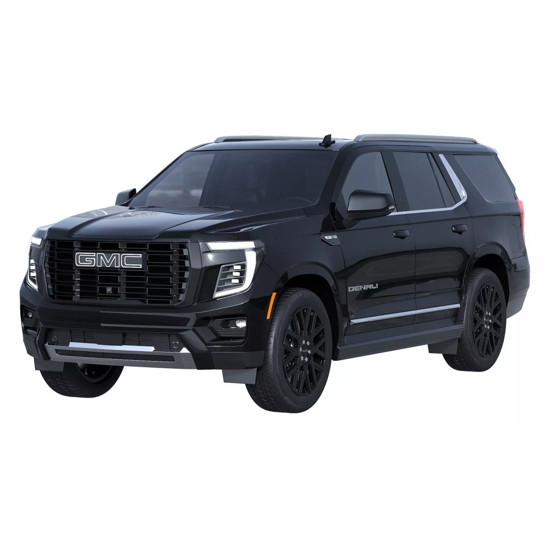 GMC Yukon Denali 2025 3D Model – High Poly SUV with PBR Textures, FBX - View 2
