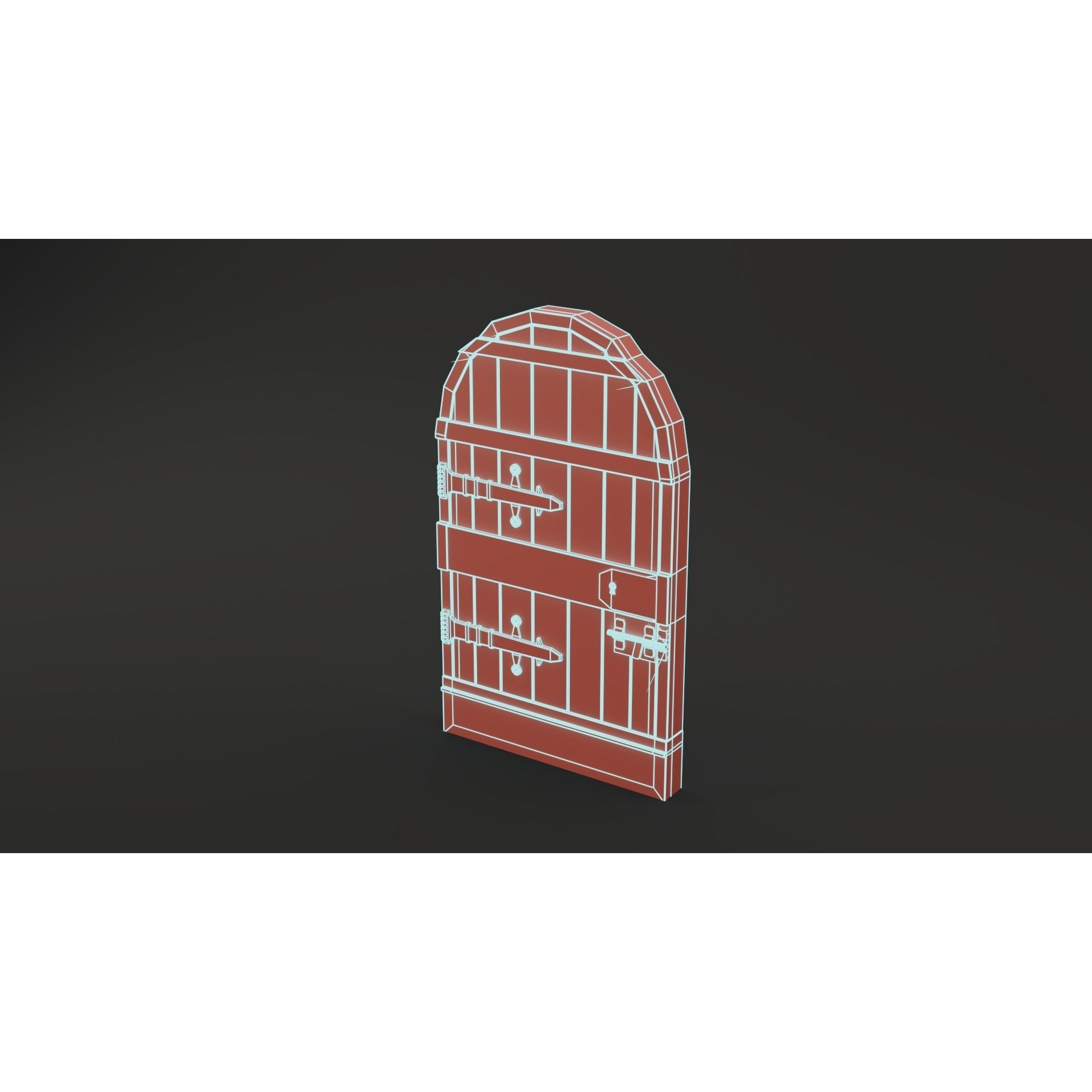 Medieval Door Pack - Low-Poly Game-Ready 3D Model