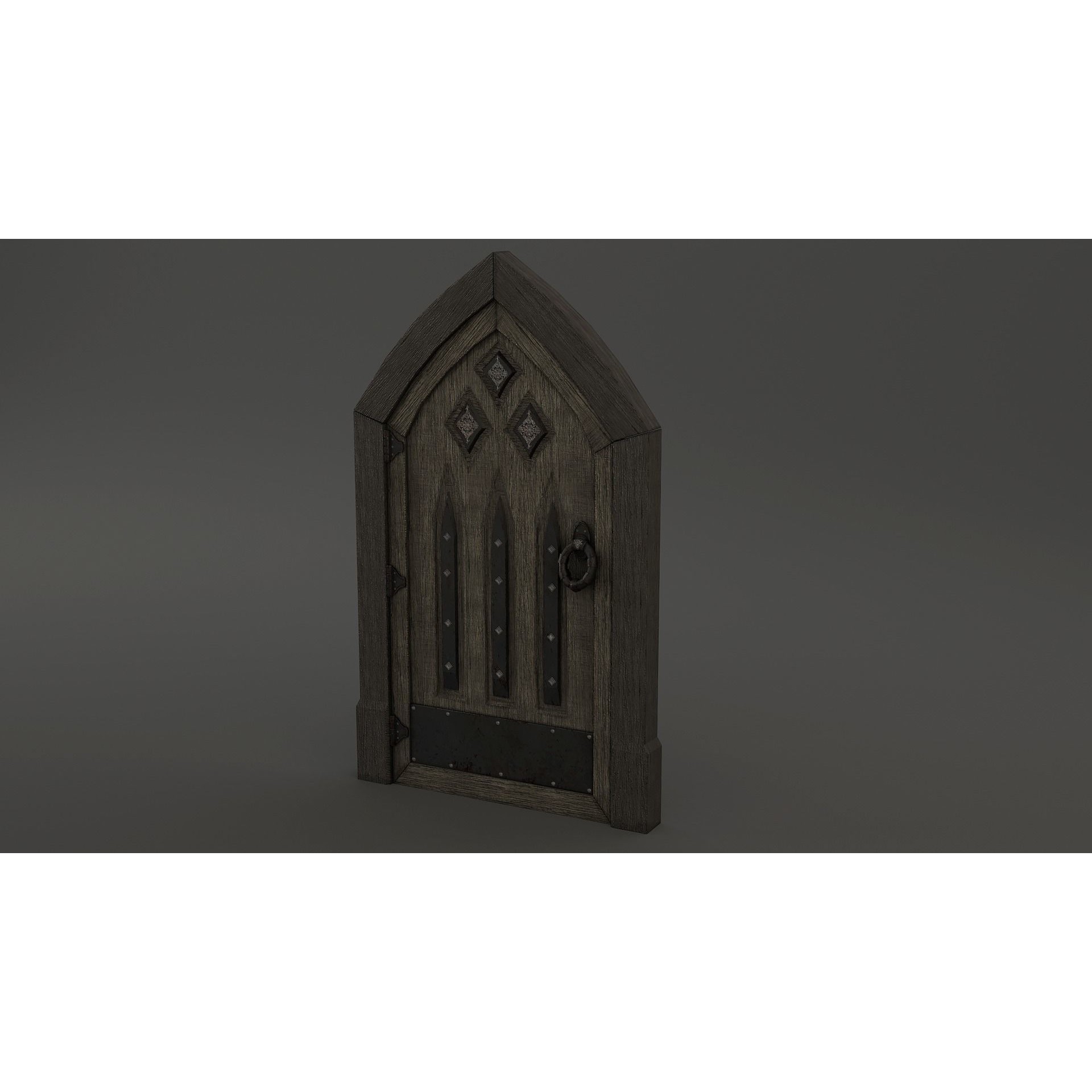 Medieval Door Pack - Low-Poly Game-Ready 3D Model - View 14