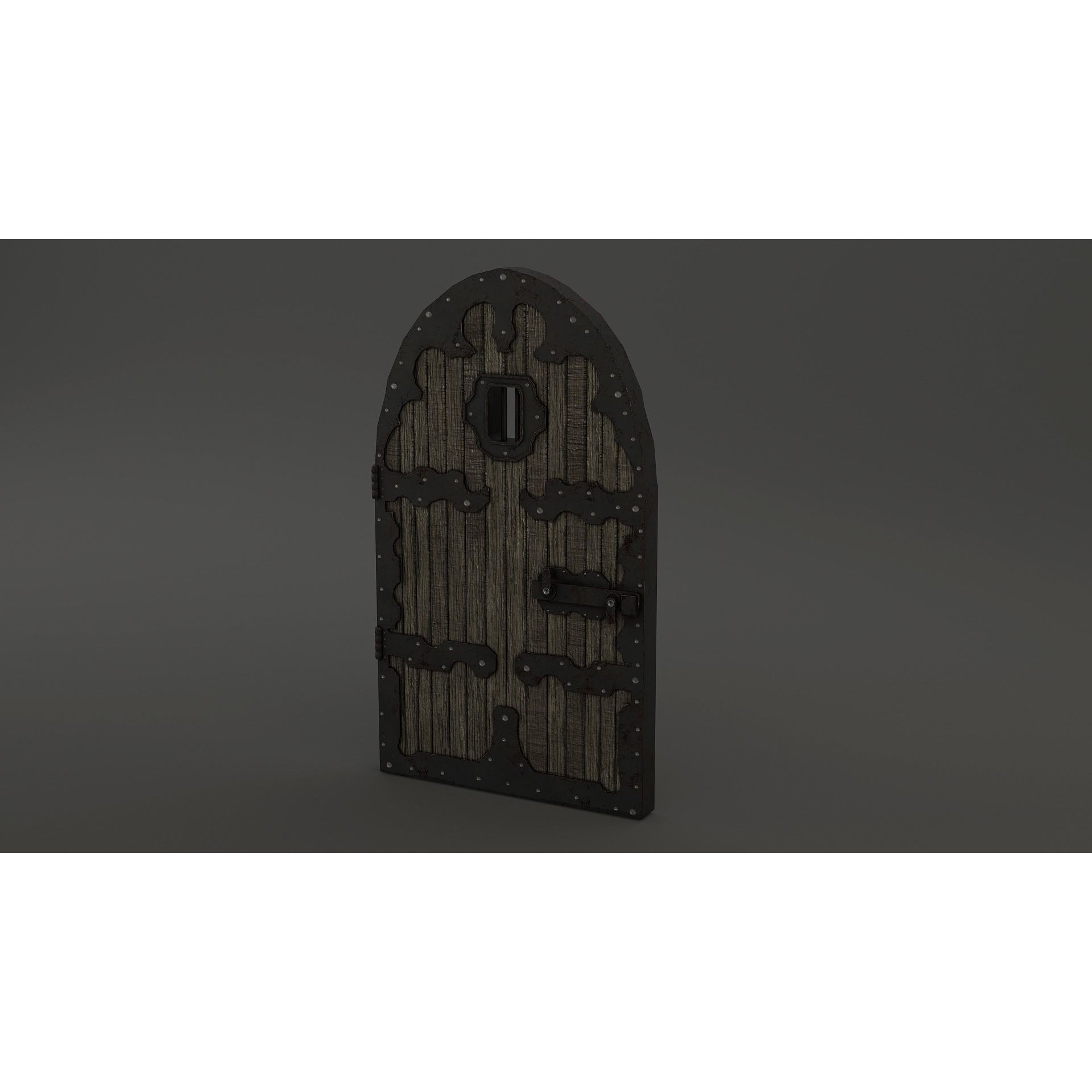 Medieval Door Pack - Low-Poly Game-Ready 3D Model - View 17