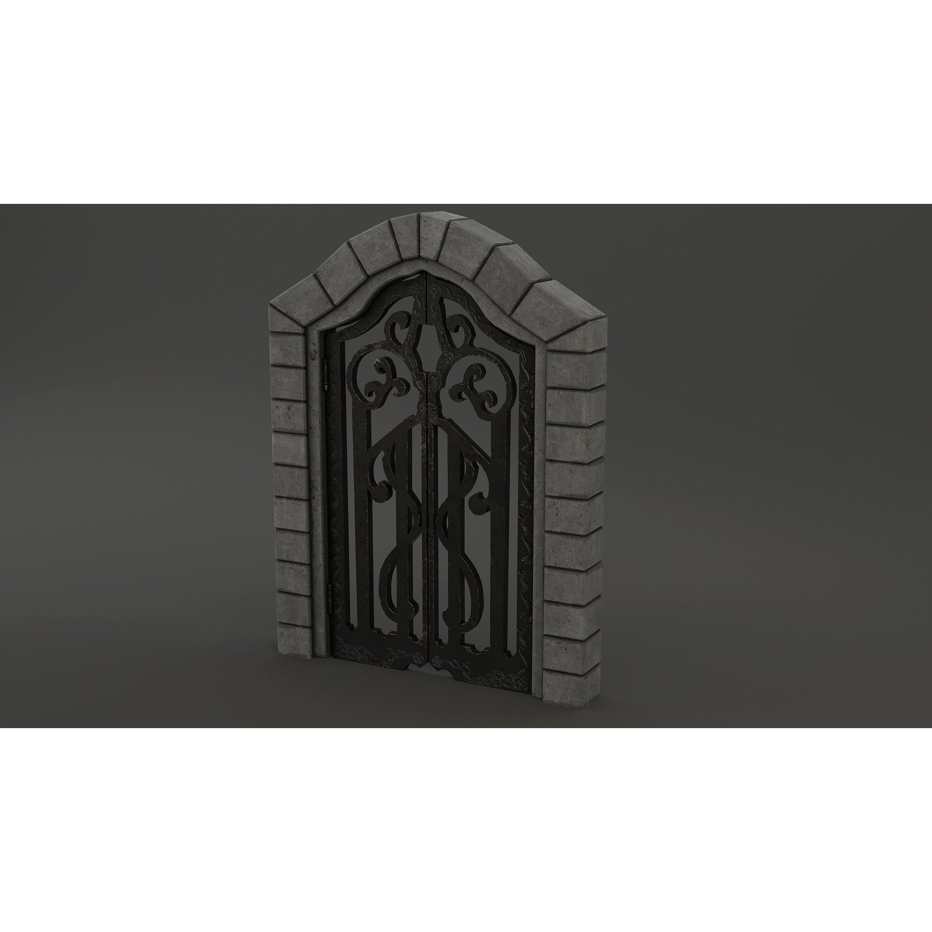 Medieval Door Pack - Low-Poly Game-Ready 3D Model - View 18
