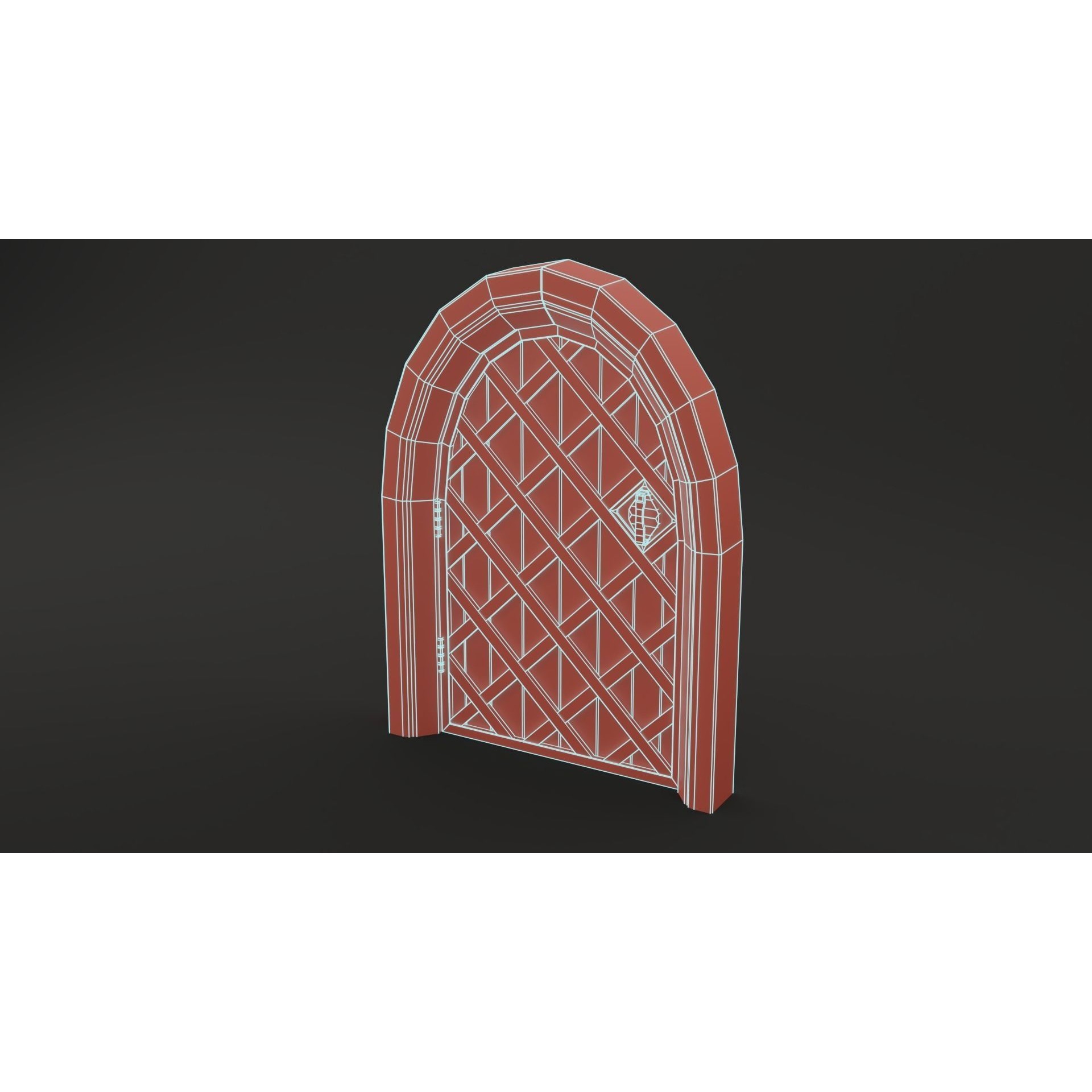 Medieval Door Pack - Low-Poly Game-Ready 3D Model - View 40