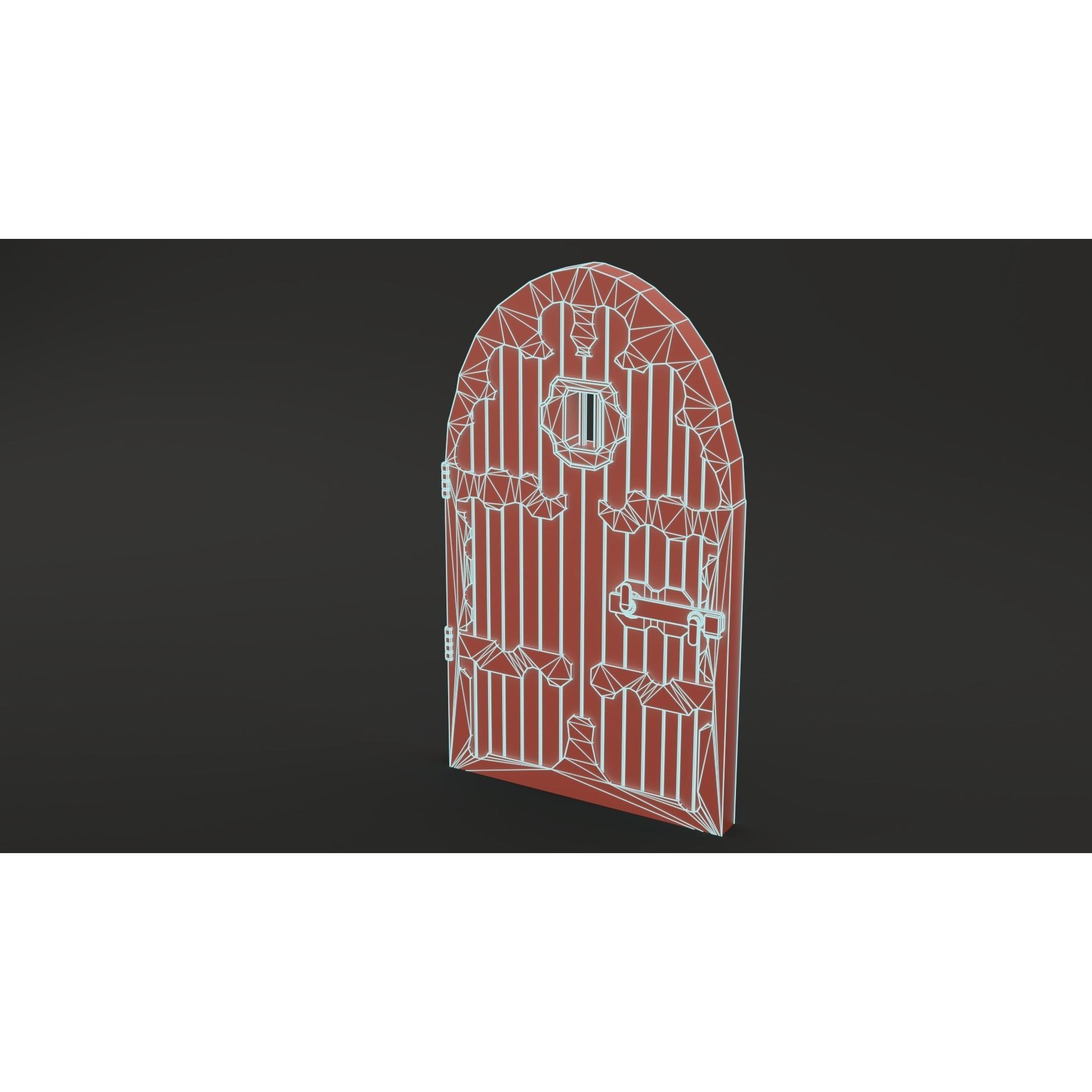 Medieval Door Pack - Low-Poly Game-Ready 3D Model - View 42