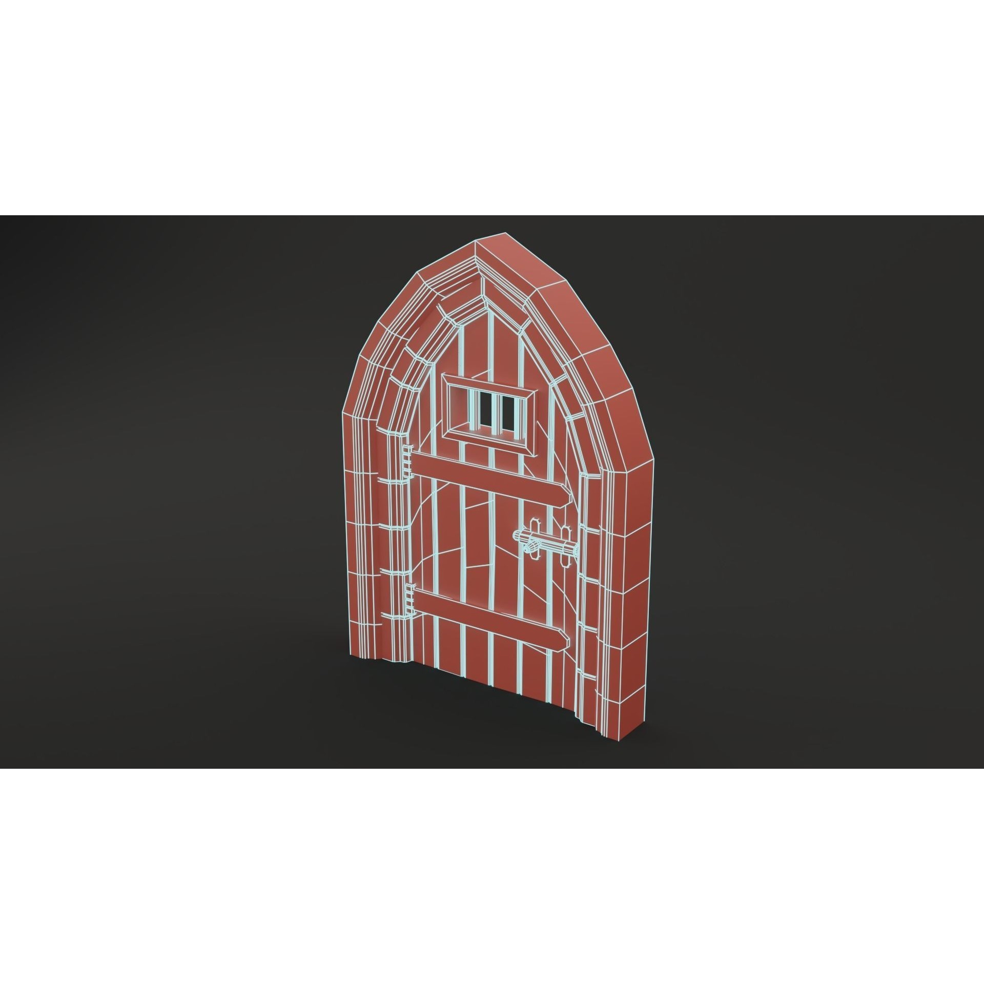 Medieval Door Pack - Low-Poly Game-Ready 3D Model - View 48