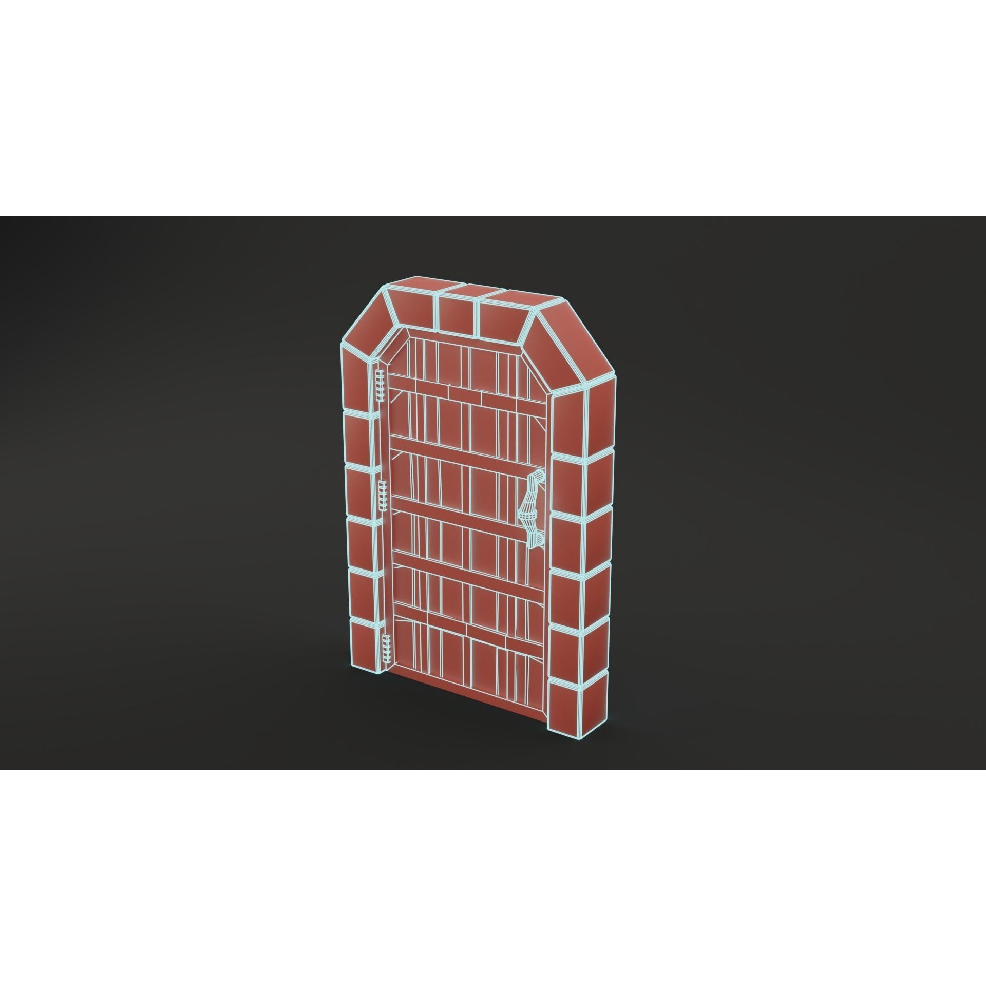 Medieval Door Pack - Low-Poly Game-Ready 3D Model - View 50