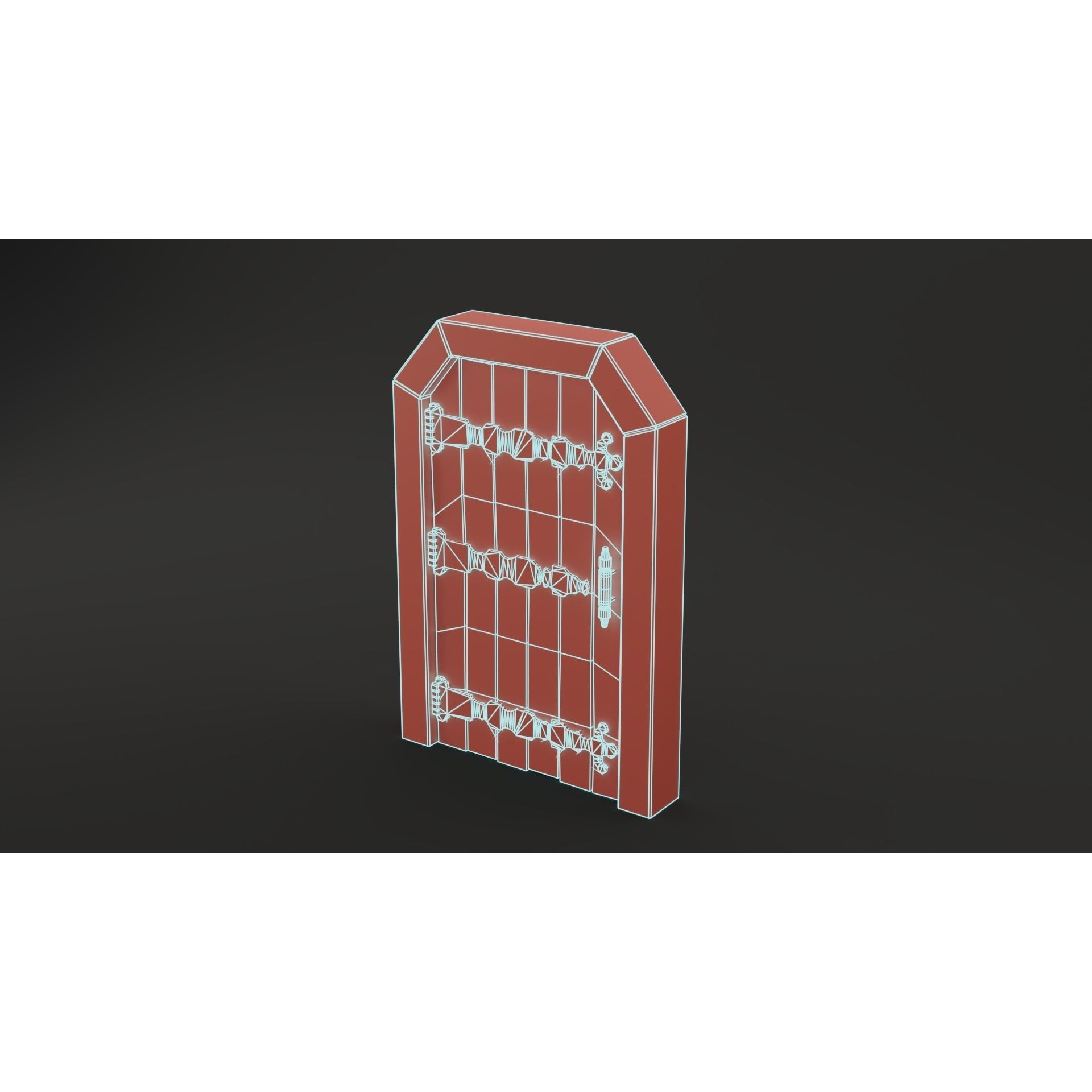 Medieval Door Pack - Low-Poly Game-Ready 3D Model - View 51
