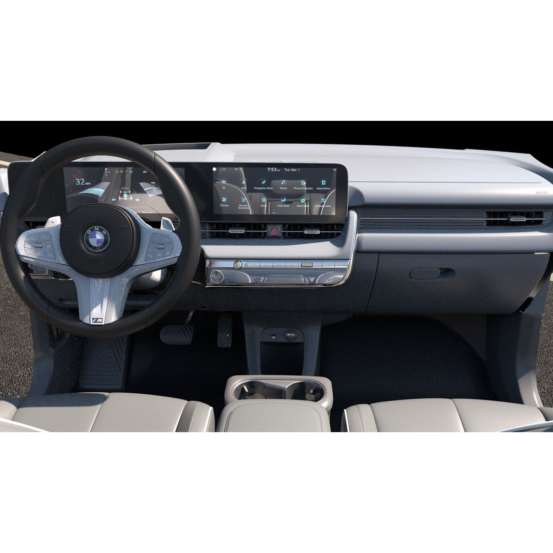 Sedan Interior 3D Model – Highly Detailed Game-Ready Bundle, FBX, OBJ - View 30