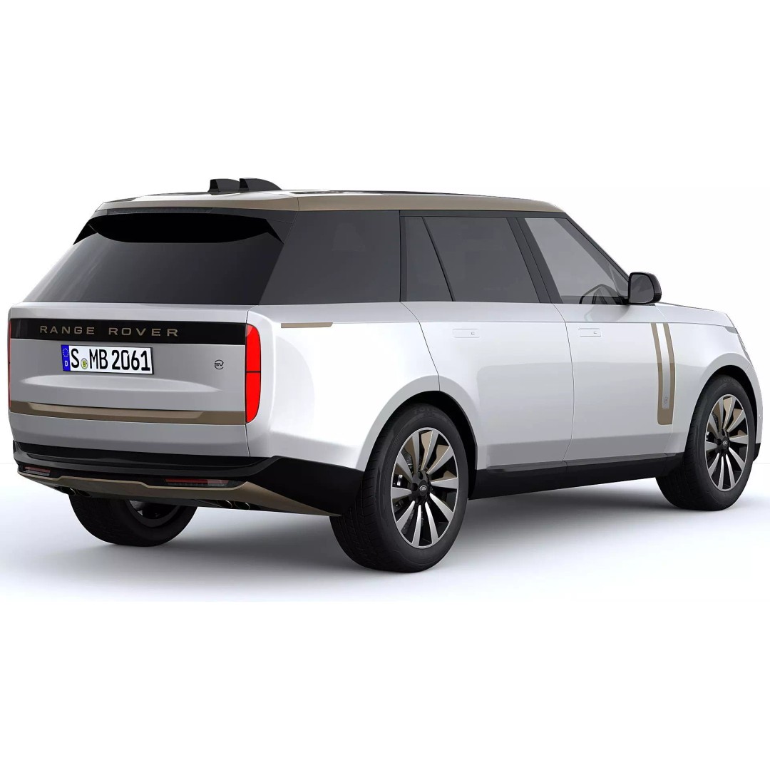 Range Rover SV LWB 2023 3D Model – High Poly Luxury SUV, FBX, PBR - View 3