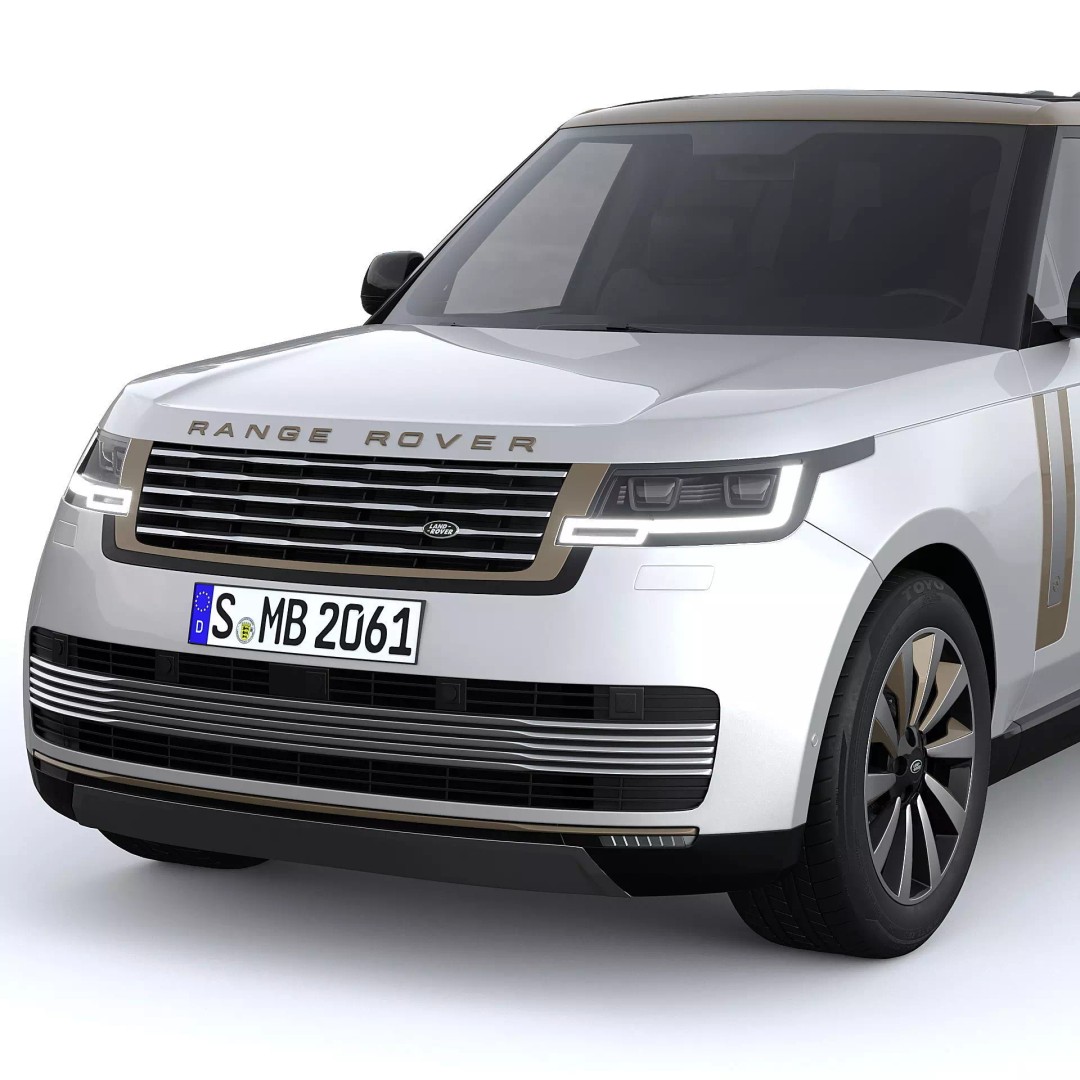 Range Rover SV LWB 2023 3D Model – High Poly Luxury SUV, FBX, PBR - View 7