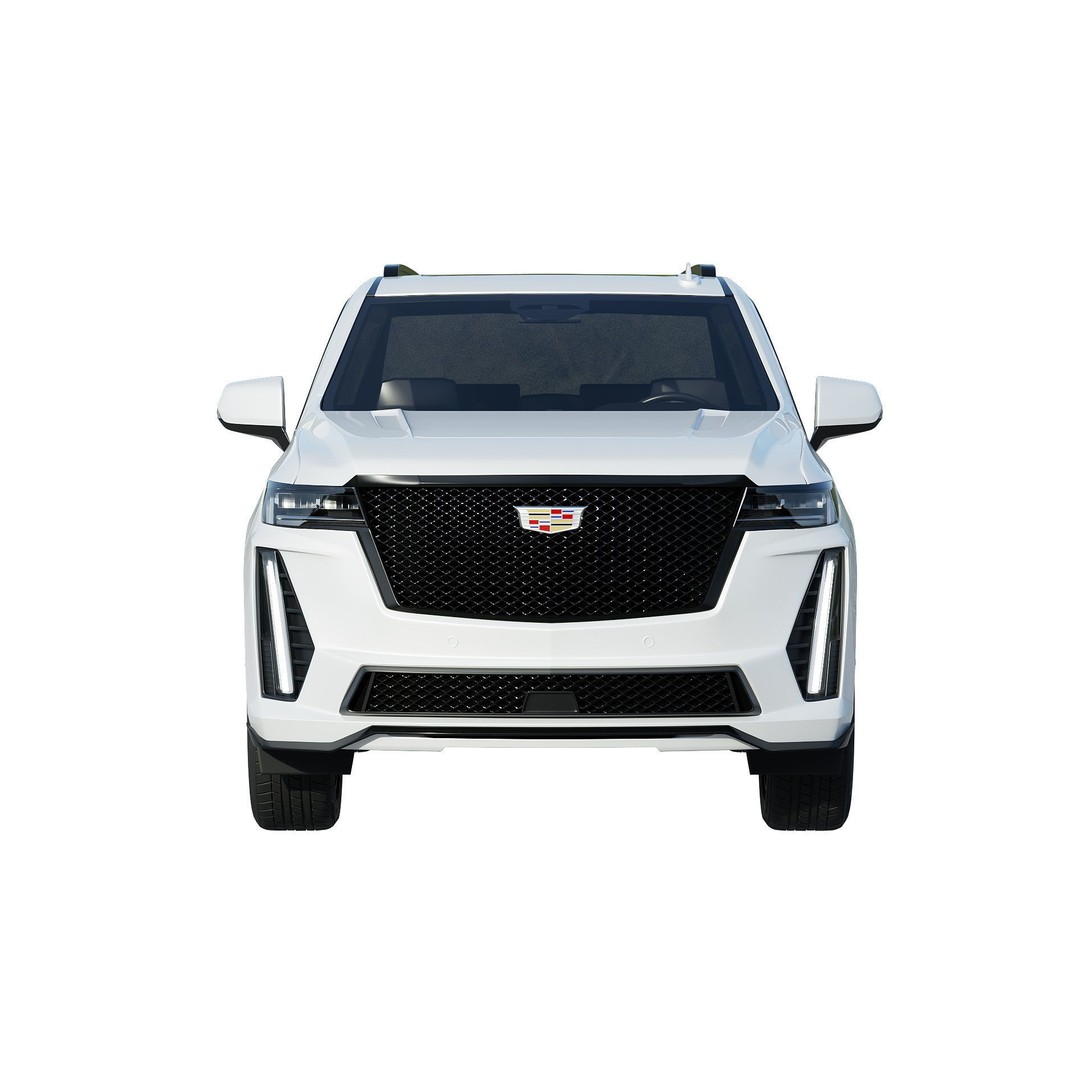 Cadillac Escalade-V 2023 3D Model – High Poly SUV Asset, FBX, OBJ - View 5