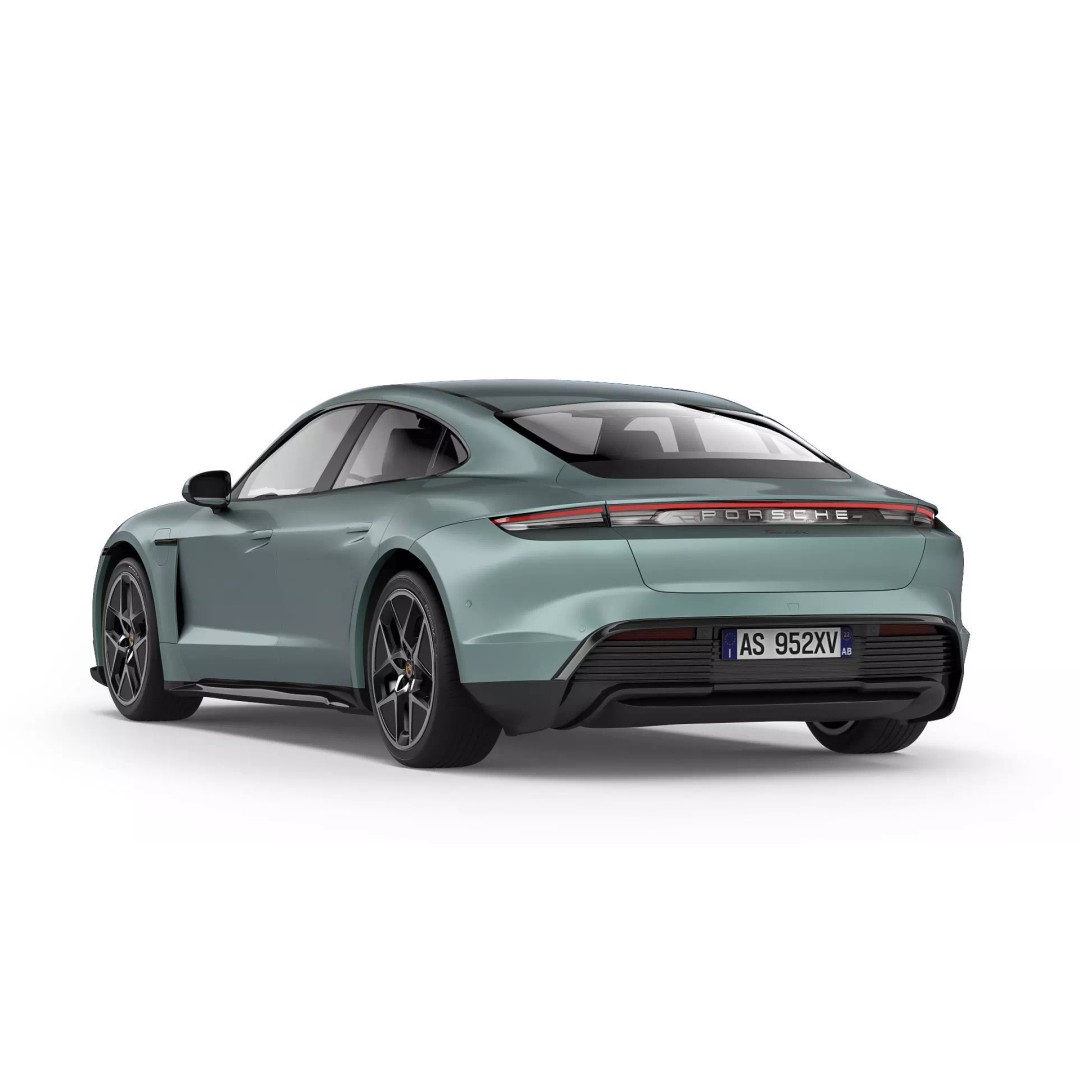 Porsche Taycan 2025 3D Model – High Poly Sport Car Asset, FBX/OBJ - View 7
