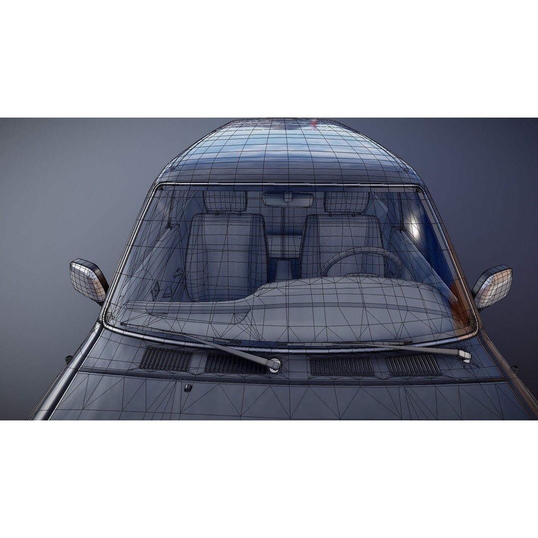 Toyota 4Runner 3D Model – Low Poly Game Ready SUV, FBX, OBJ - View 37