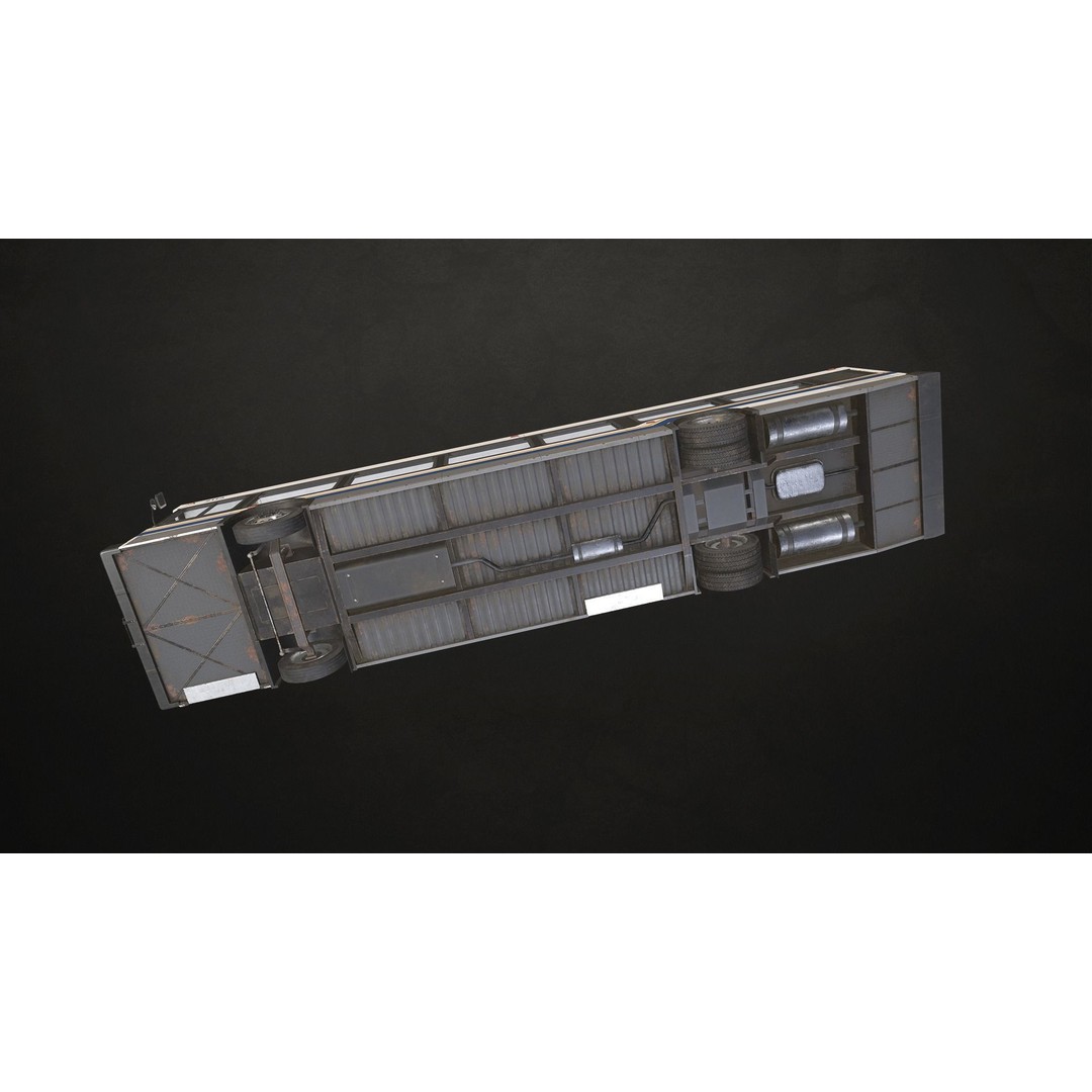 City Bus 3D Model – Low Poly Game-Ready Asset, FBX & OBJ Formats - View 21