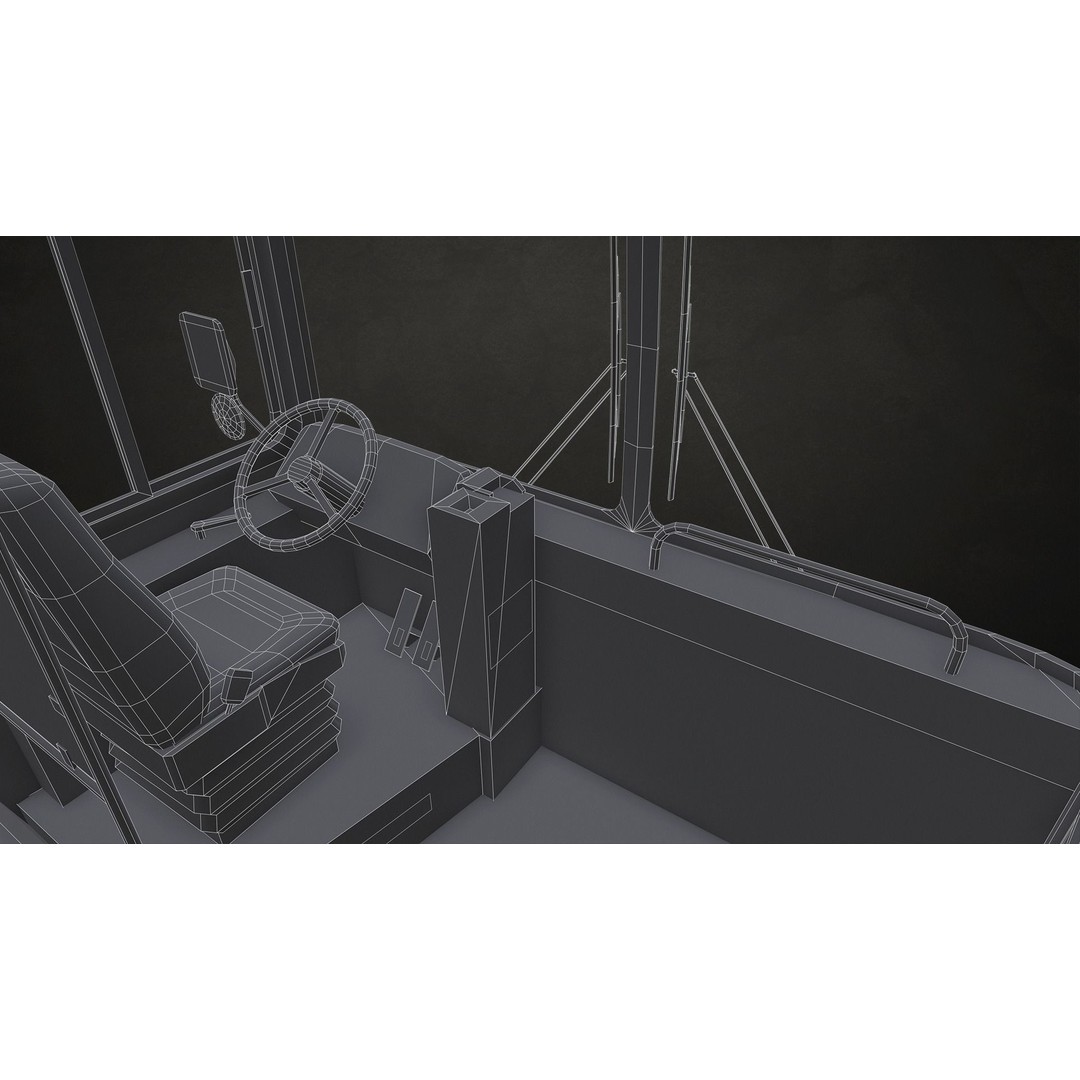 City Bus 3D Model – Low Poly Game-Ready Asset, FBX & OBJ Formats - View 25