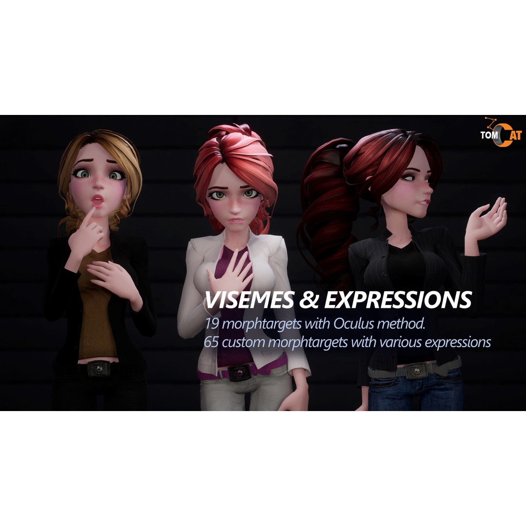 SGT SARA Modular Detective 3D Model – Low-Poly Game Asset for Unreal Engine - View 10