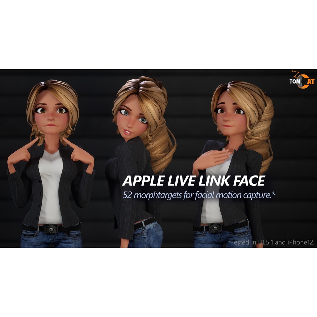 SGT SARA Modular Detective 3D Model – Low-Poly Game Asset for Unreal Engine - View 9