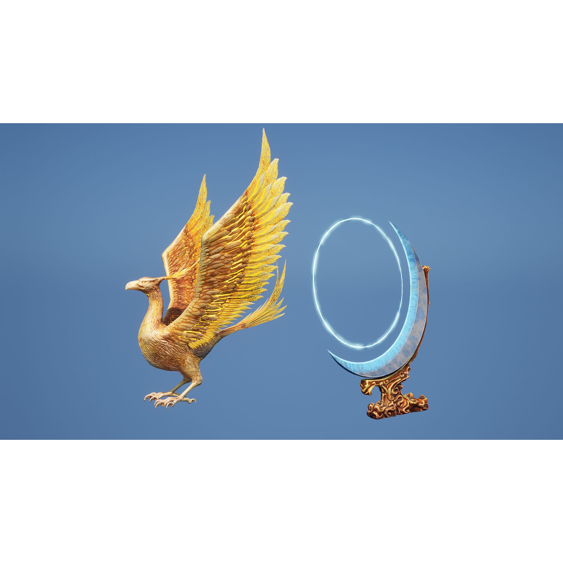 Elven Architecture - Low-Poly Game-Ready 3D Model - View 12