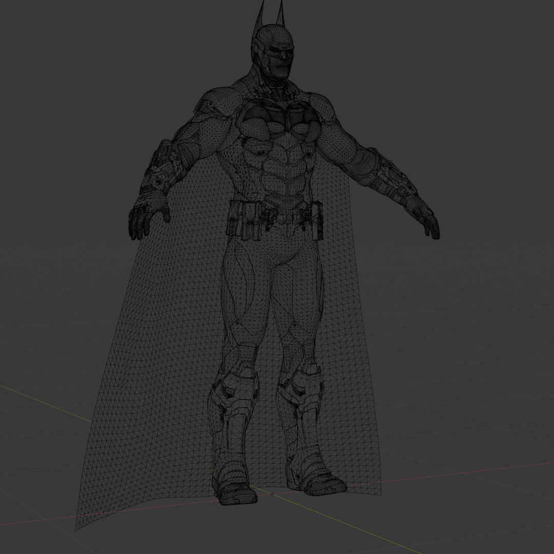 Batman 3D Model – Fully Rigged PBR Character for Animation, FBX, OBJ, Blender - View 10