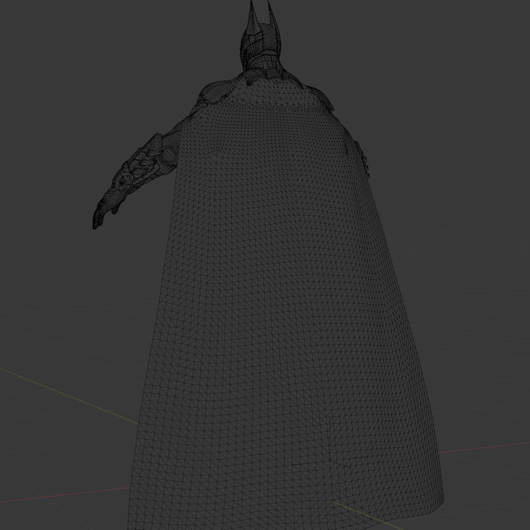 Batman 3D Model – Fully Rigged PBR Character for Animation, FBX, OBJ, Blender - View 11