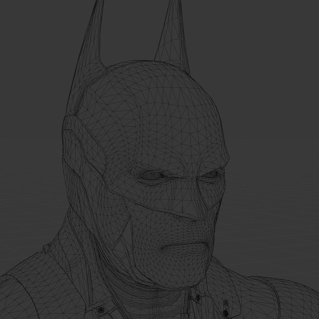 Batman 3D Model – Fully Rigged PBR Character for Animation, FBX, OBJ, Blender - View 13