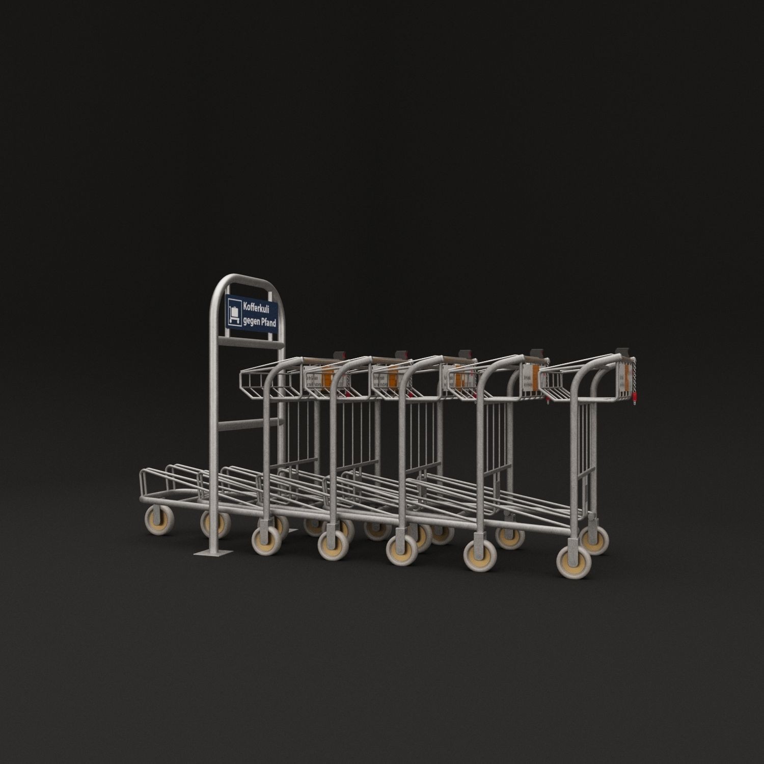 Munich Central Train Station - High-Detail 3D Model - View 10