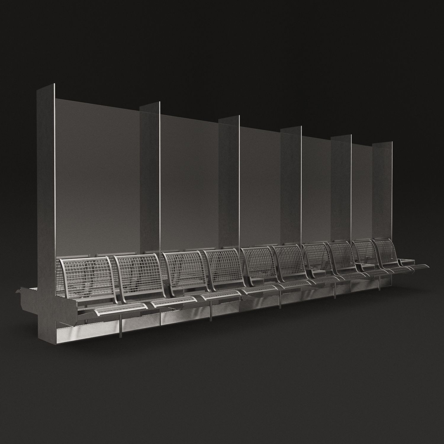 Munich Central Train Station - High-Detail 3D Model - View 12