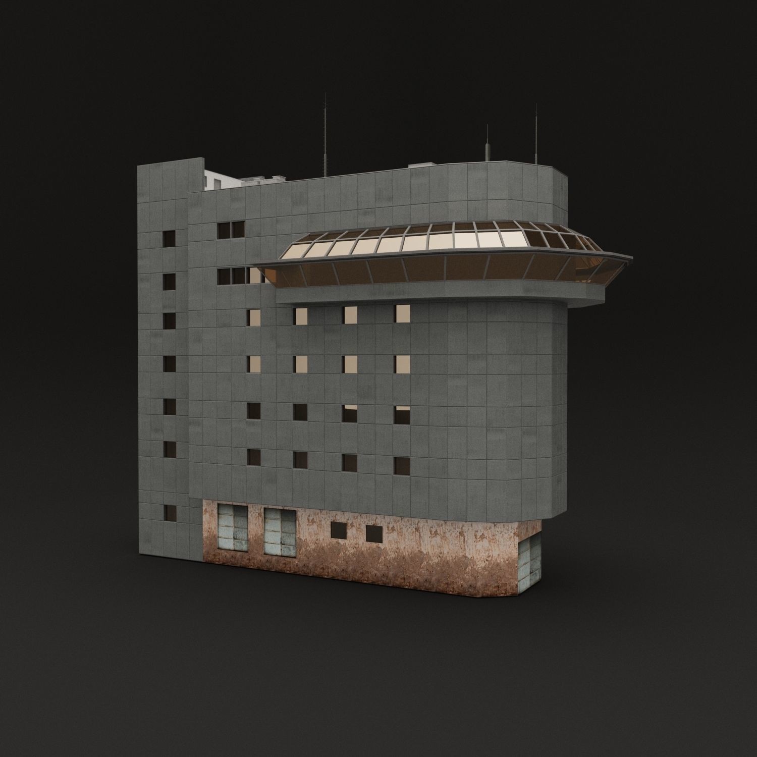 Munich Central Train Station - High-Detail 3D Model - View 21