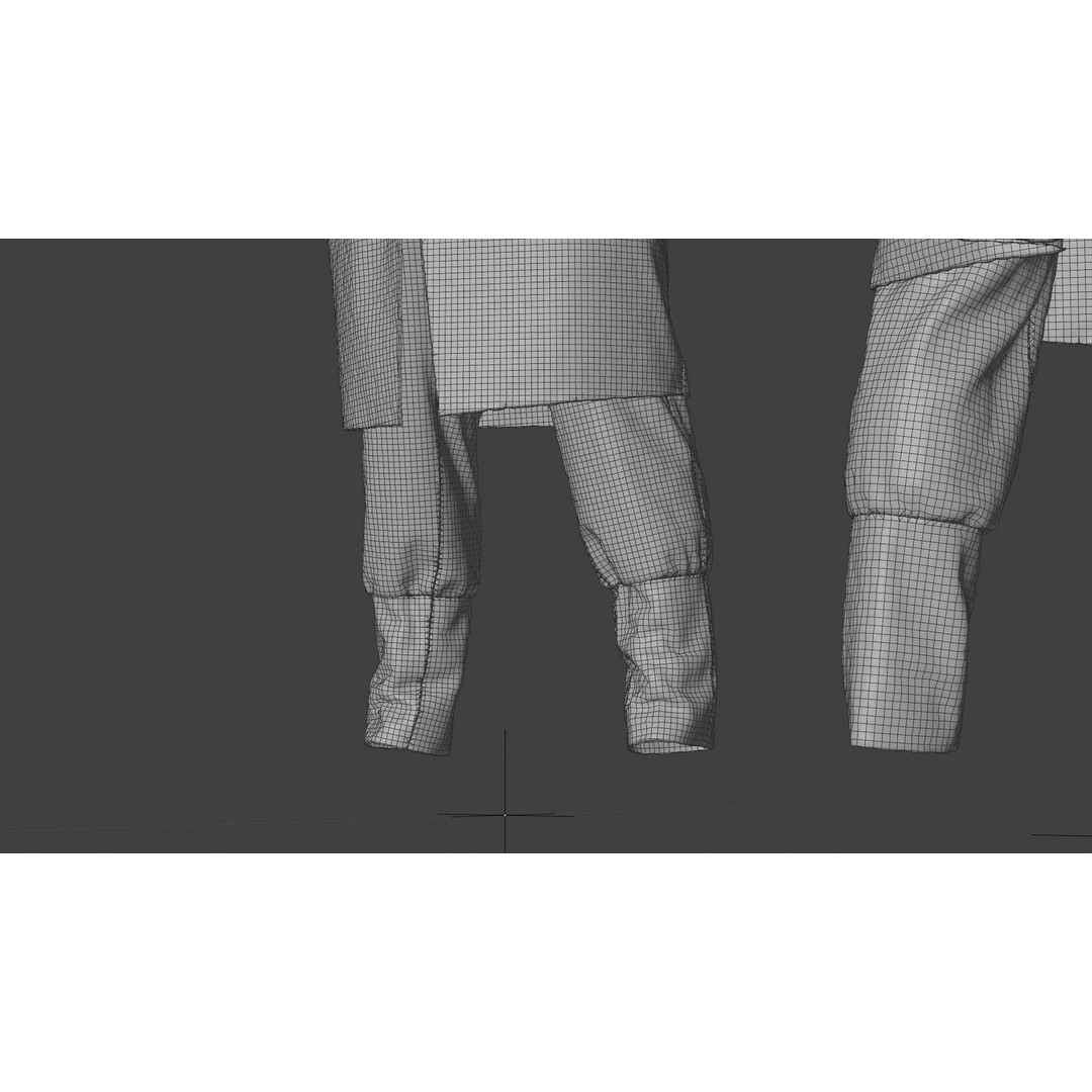 Medieval Farmer 3D Model – High Poly Character with Tools, FBX, Blender