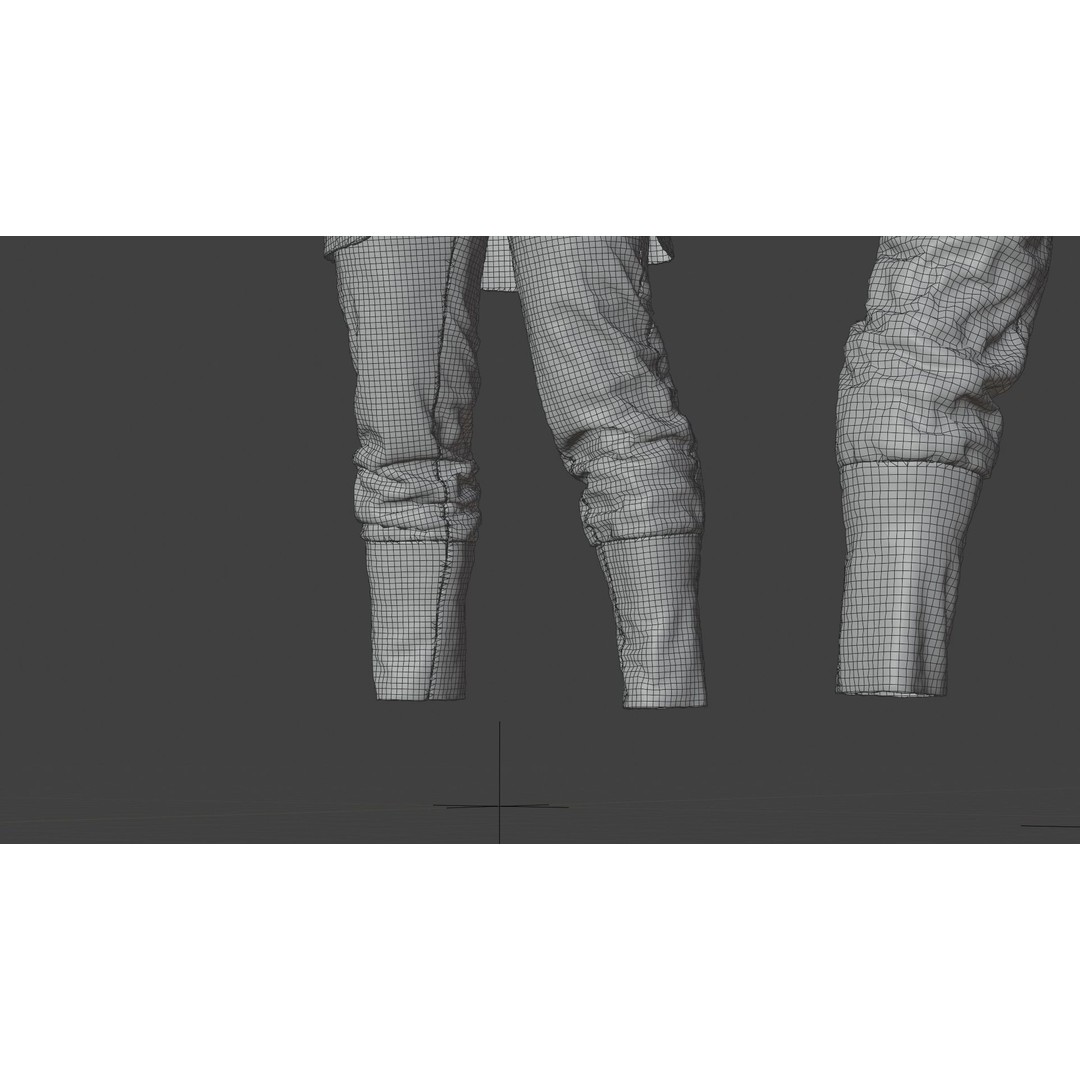 Medieval Farmer 3D Model – High Poly Character with Tools, FBX, Blender - View 49