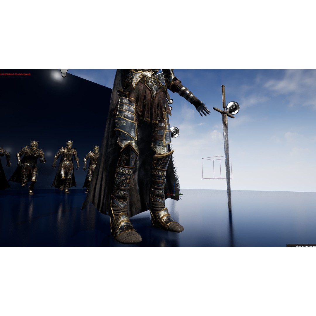 Skeleton Lord 3D Model – Low Poly Game Ready Character, FBX - View 23