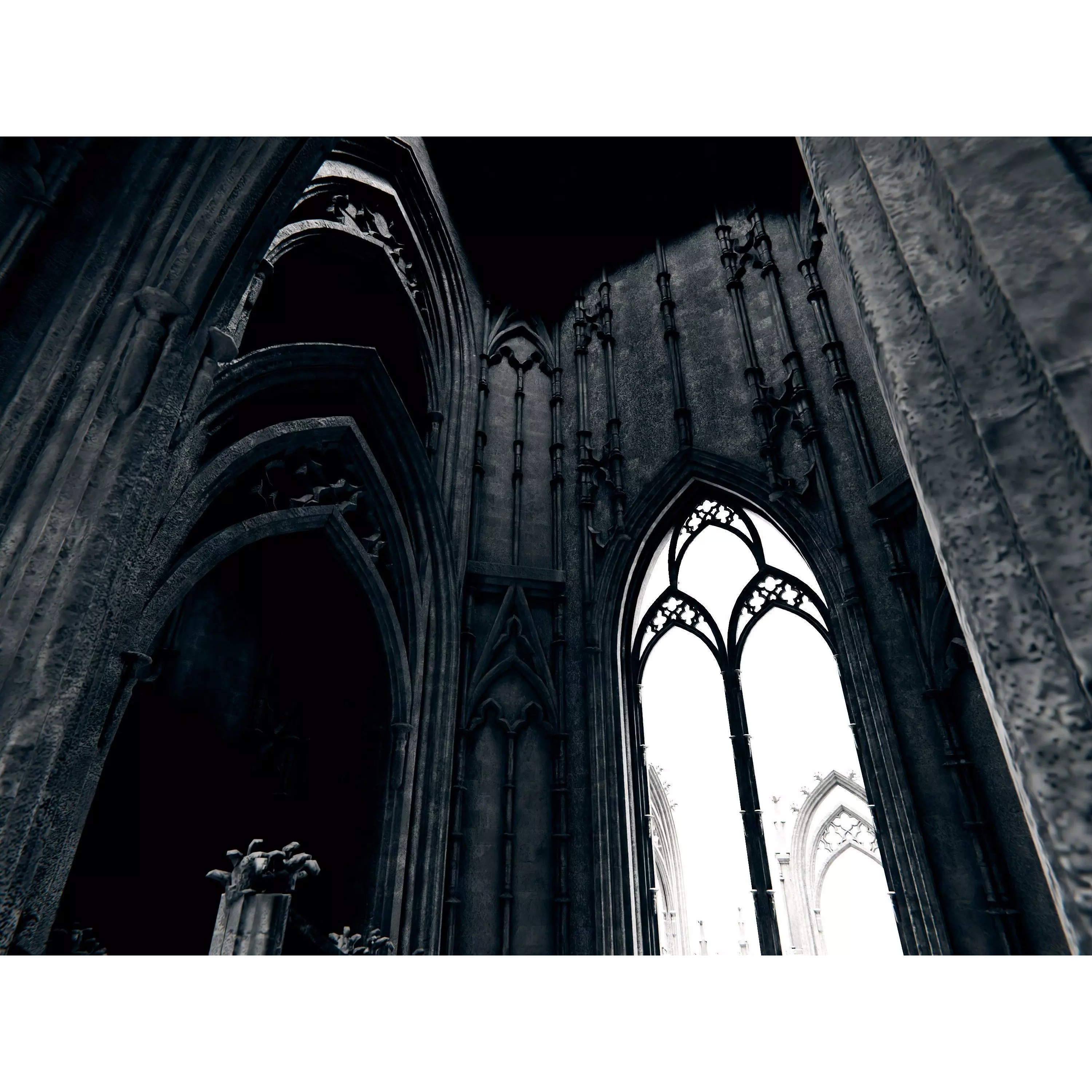 Gothic Chapel - PBR Game-Ready 3D Model - View 13