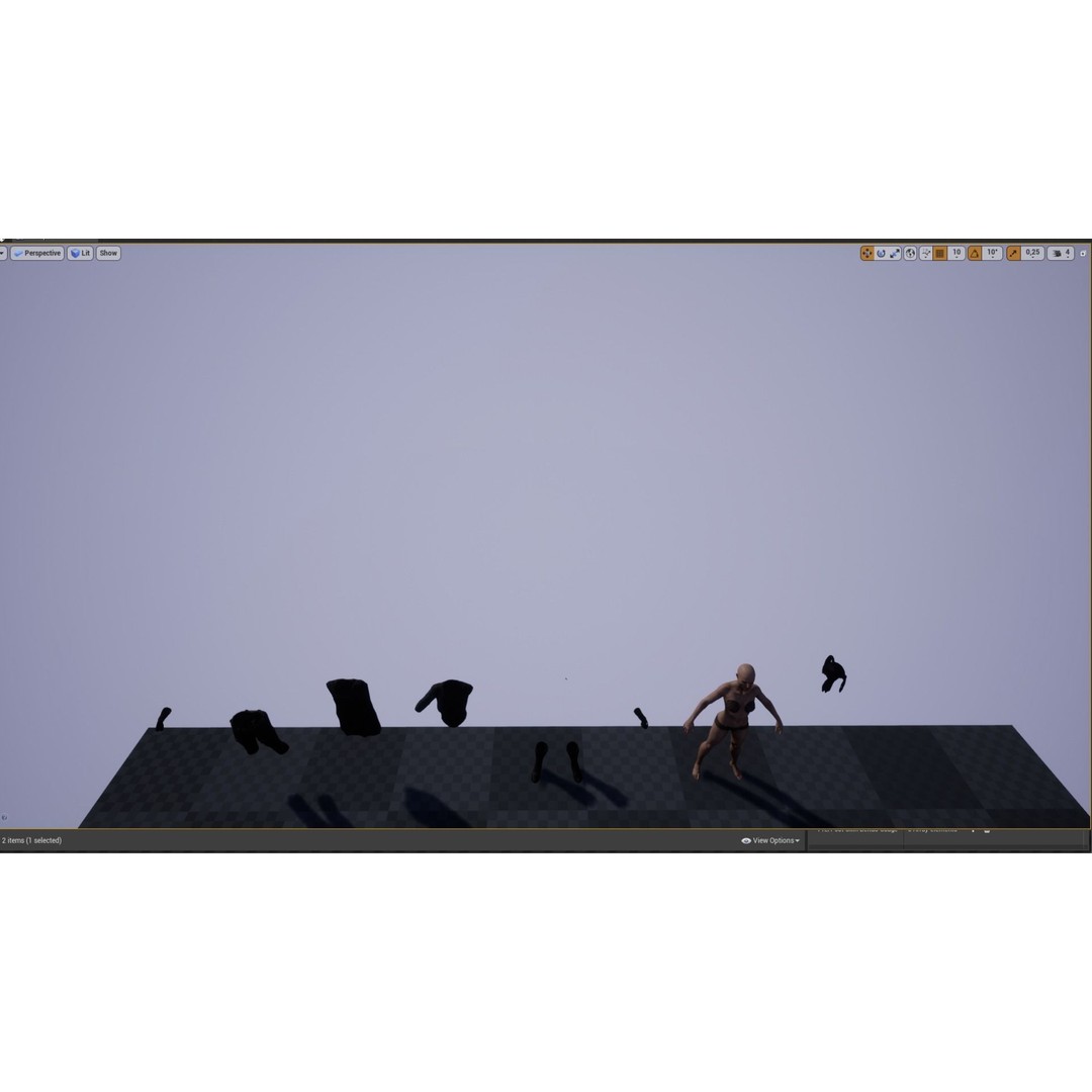Viking Woman 3D Model – Low Poly Berserker Character, FBX - View 17