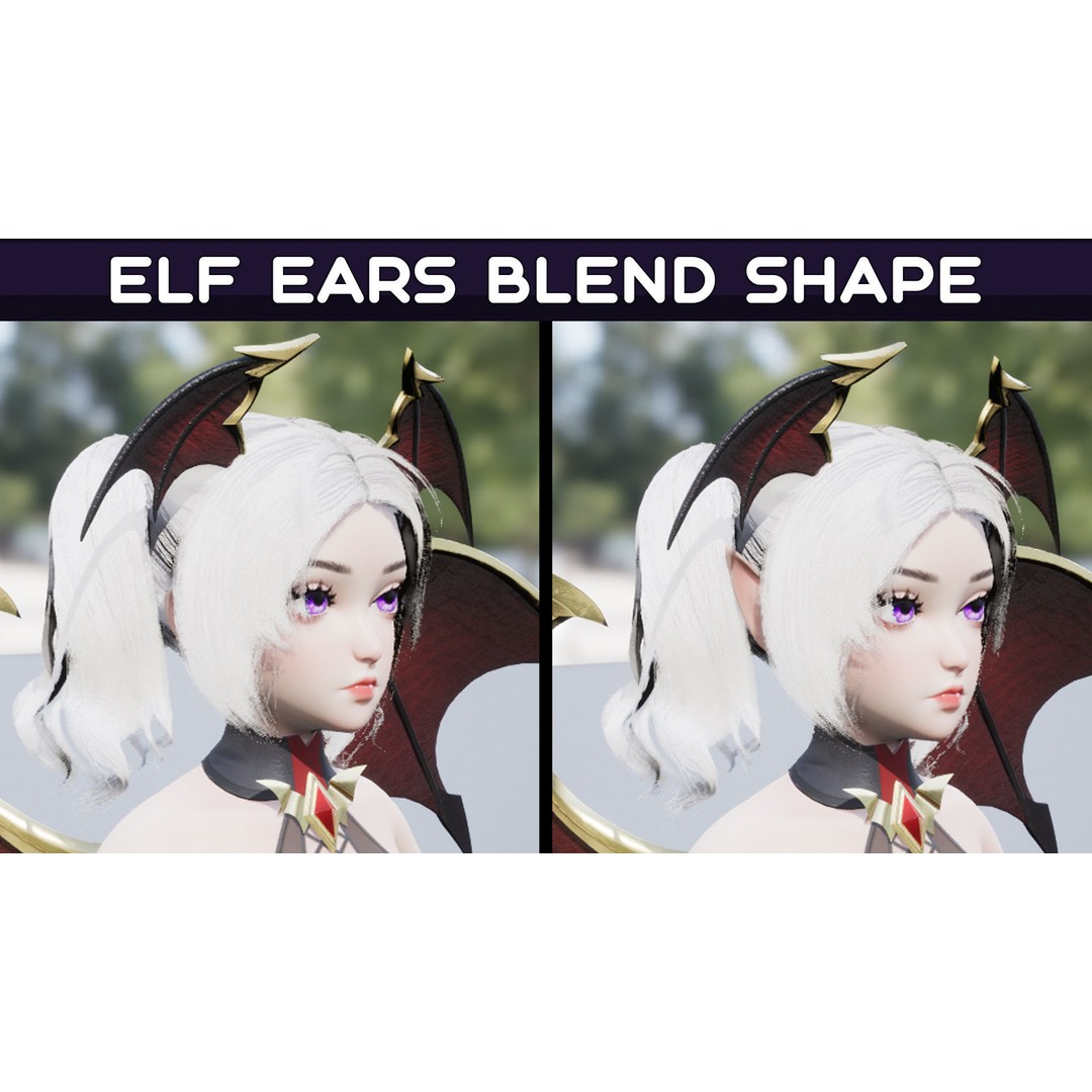 Reaper Girl 3D Model – Low Poly Fantasy Character, Rigged, PBR Textures - View 10