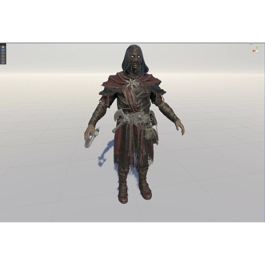 Savage 3D Model – Low Poly Character with Animations, FBX