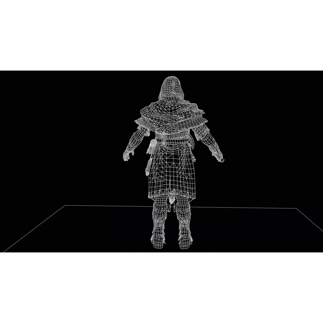 Savage 3D Model – Low Poly Character with Animations, FBX - View 12