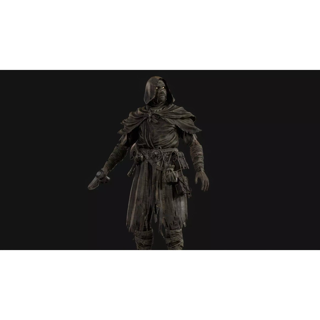 Savage 3D Model – Low Poly Character with Animations, FBX - View 17