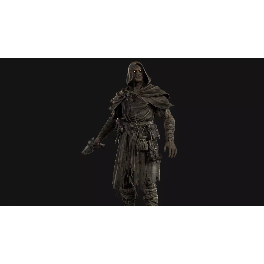 Savage 3D Model – Low Poly Character with Animations, FBX - View 18
