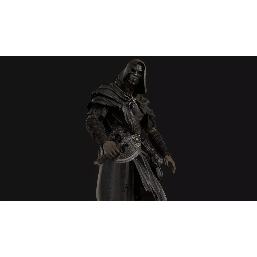 Savage 3D Model – Low Poly Character with Animations, FBX - View 24